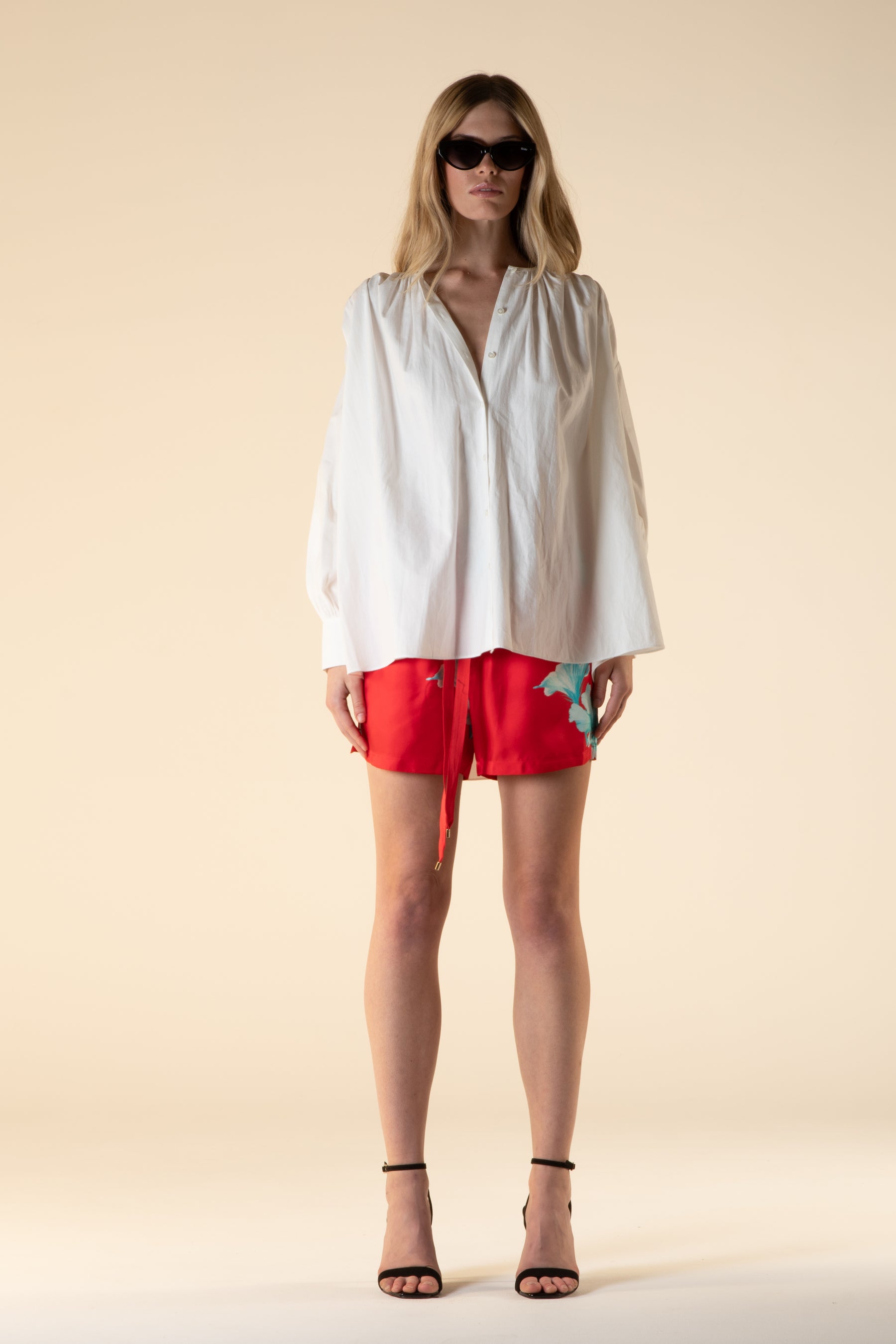 Paolo Silk Short Scarlett Hawaii 