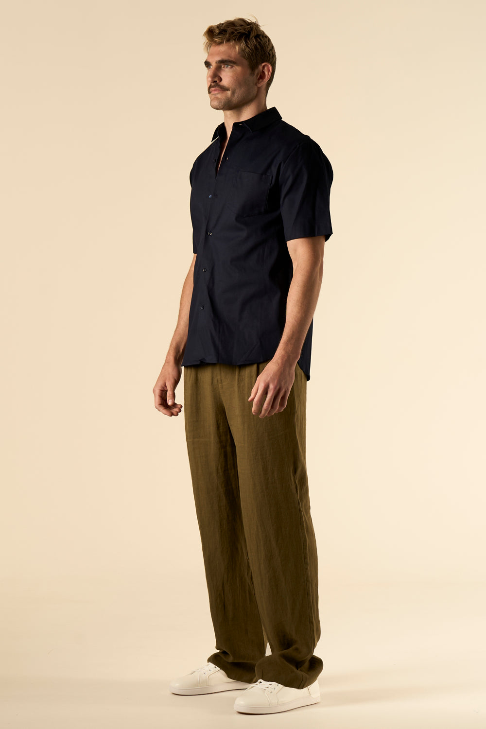 Salinas Linen Trouser Khaki 