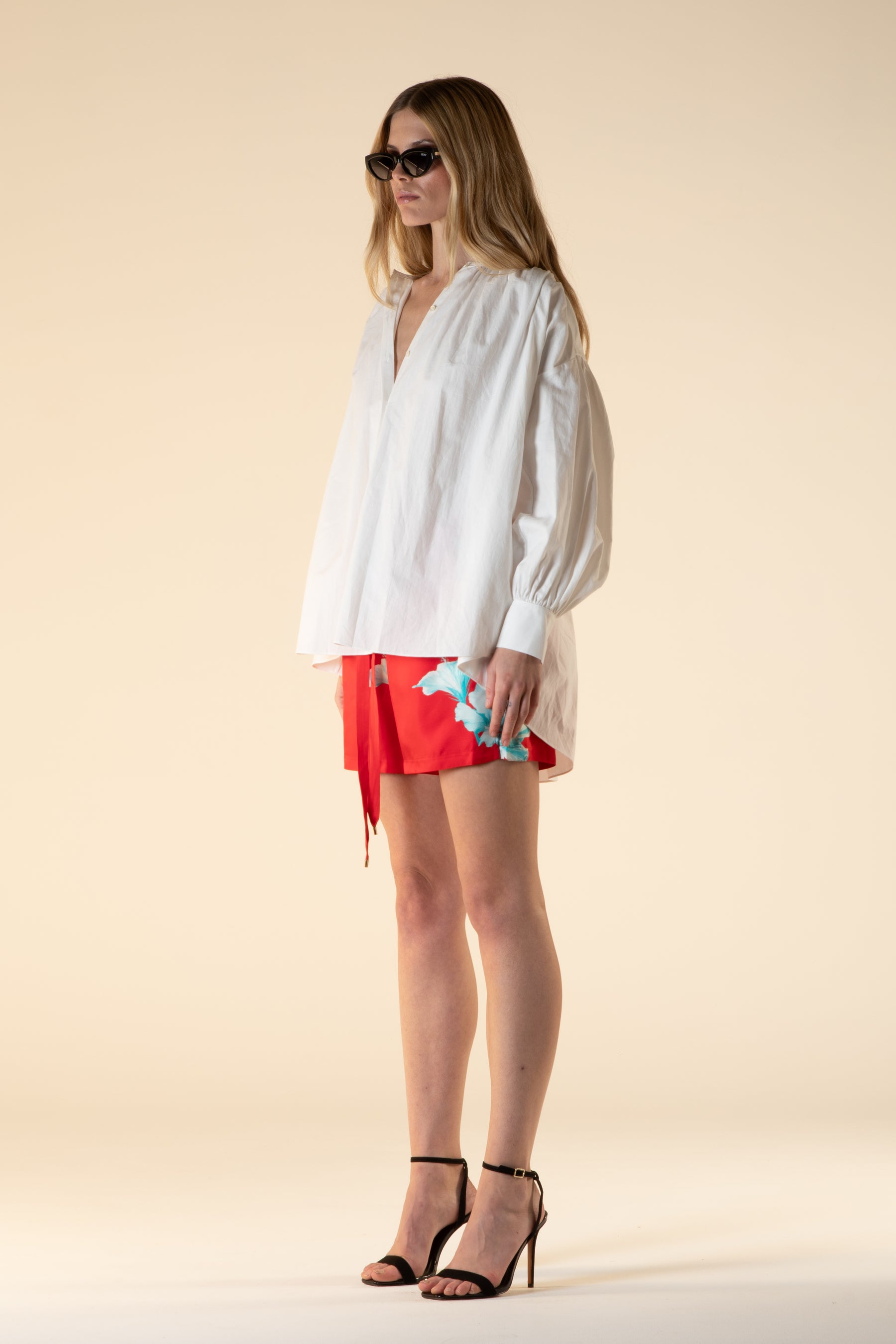 Paolo Silk Short Scarlett Hawaii 