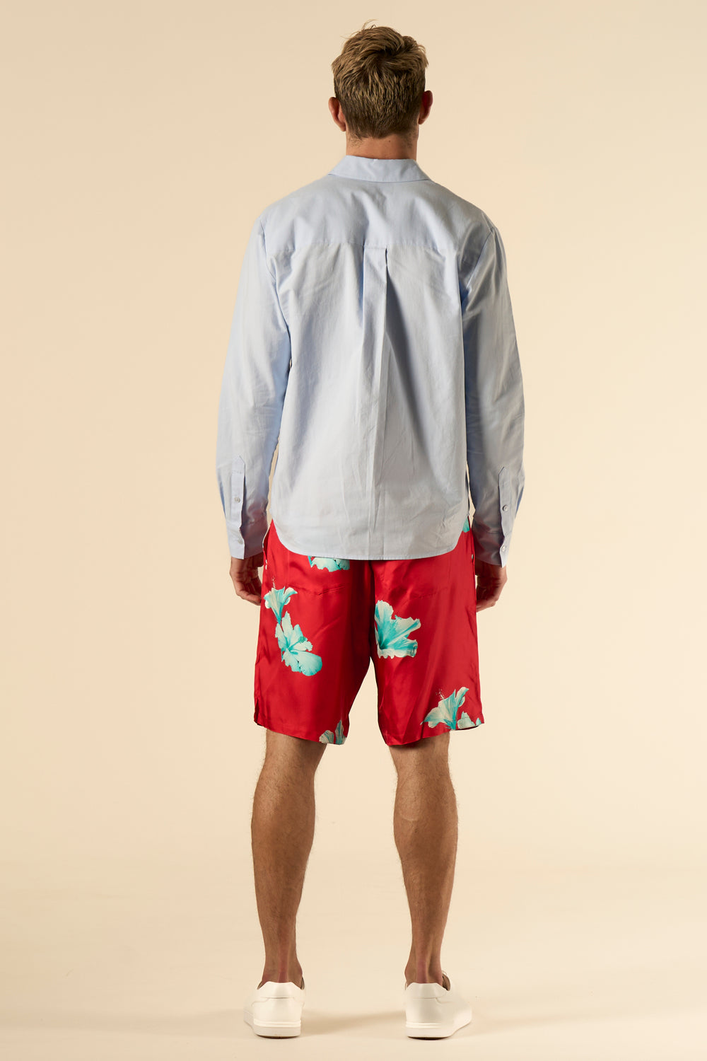 Basketball Silk Short Scarlett Hawaii 