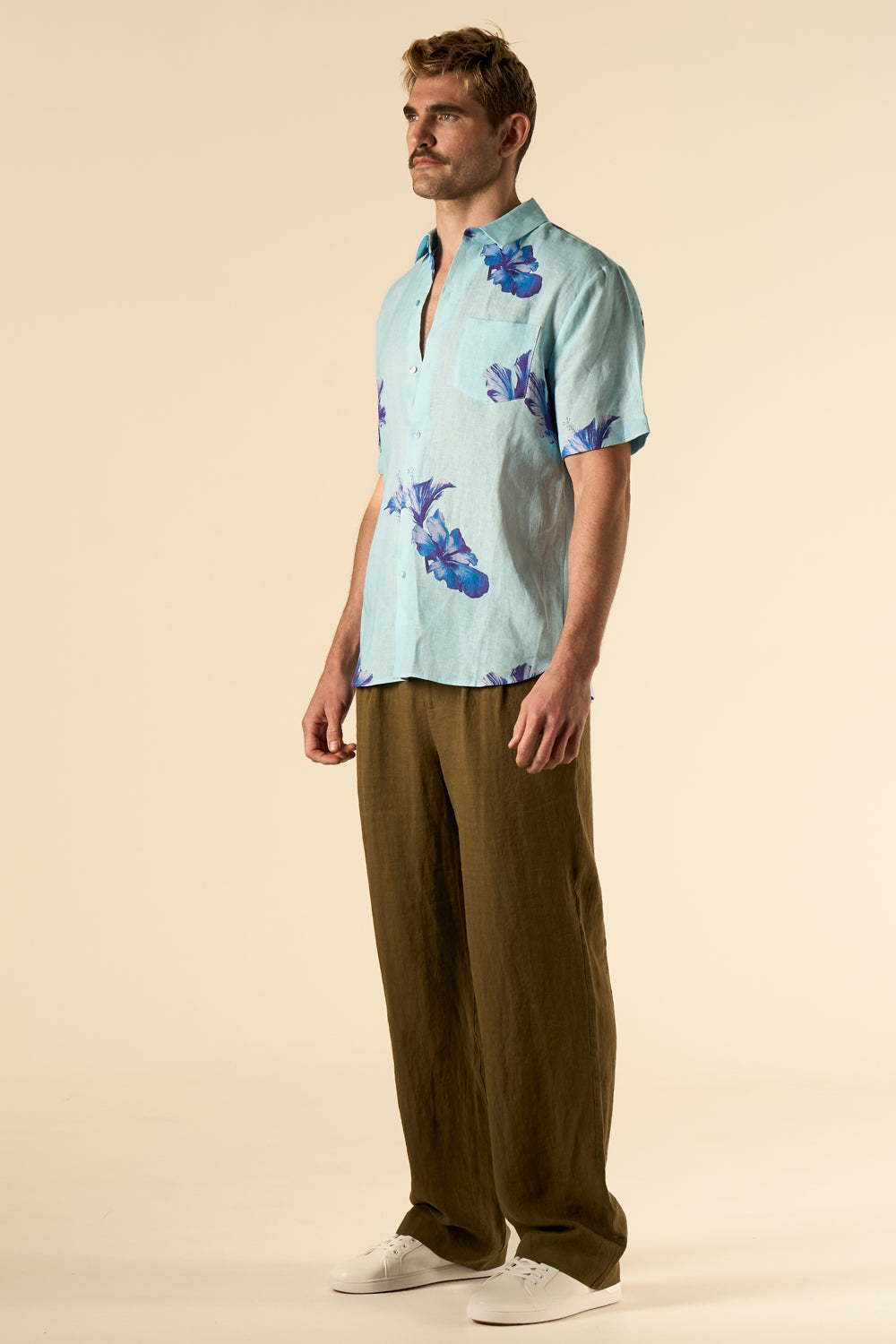 Salinas Linen Trouser Khaki 