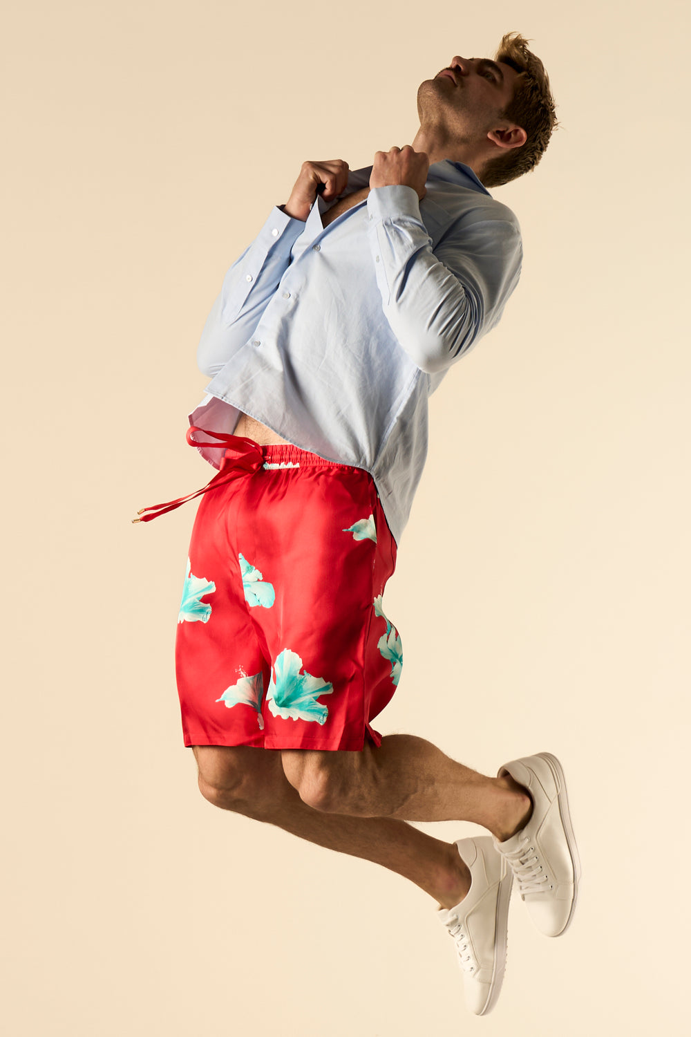 Basketball Silk Short Scarlett Hawaii 