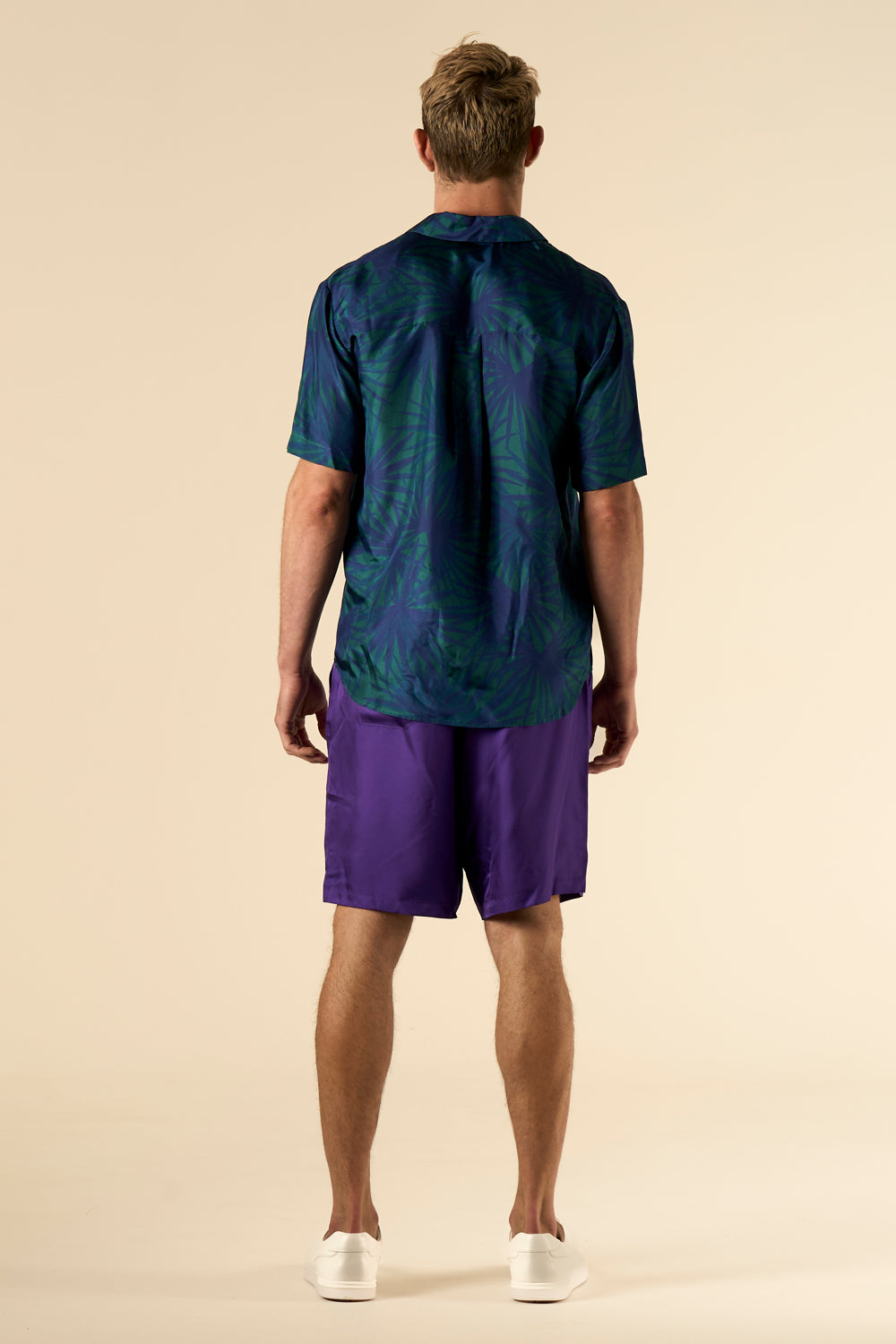 Basketball Silk Short Violet 