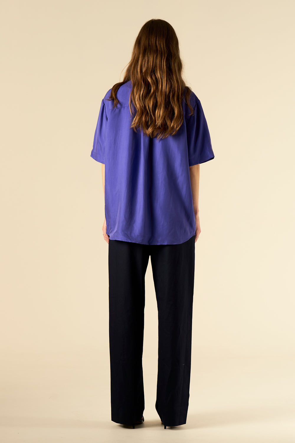 Salinas Cotton Trouser Ink 