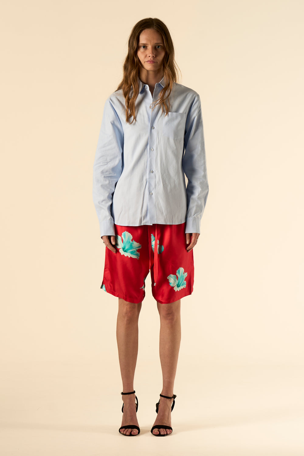 Basketball Silk Short Scarlett Hawaii 