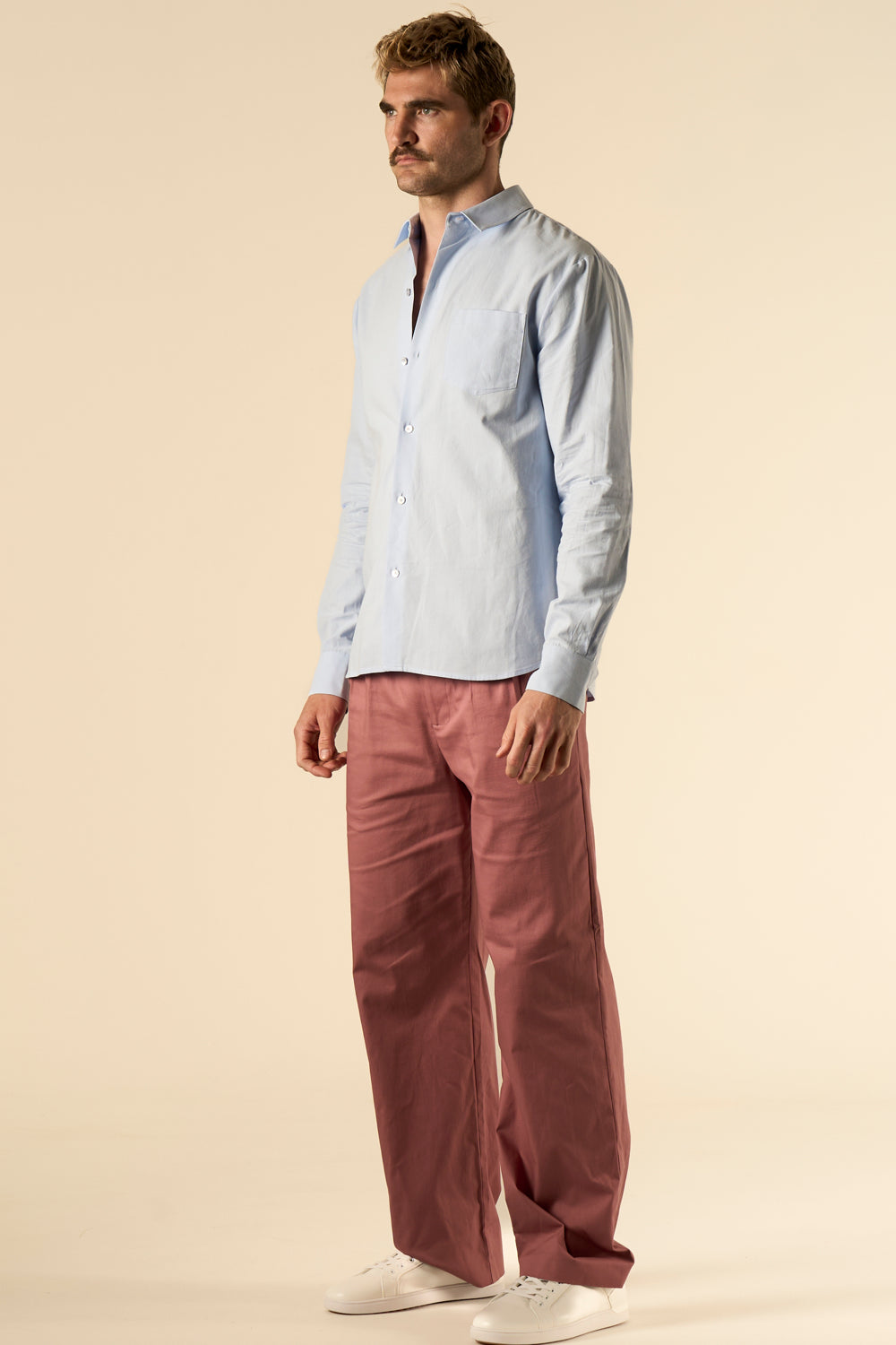 Salinas Cotton Trouser Mink 