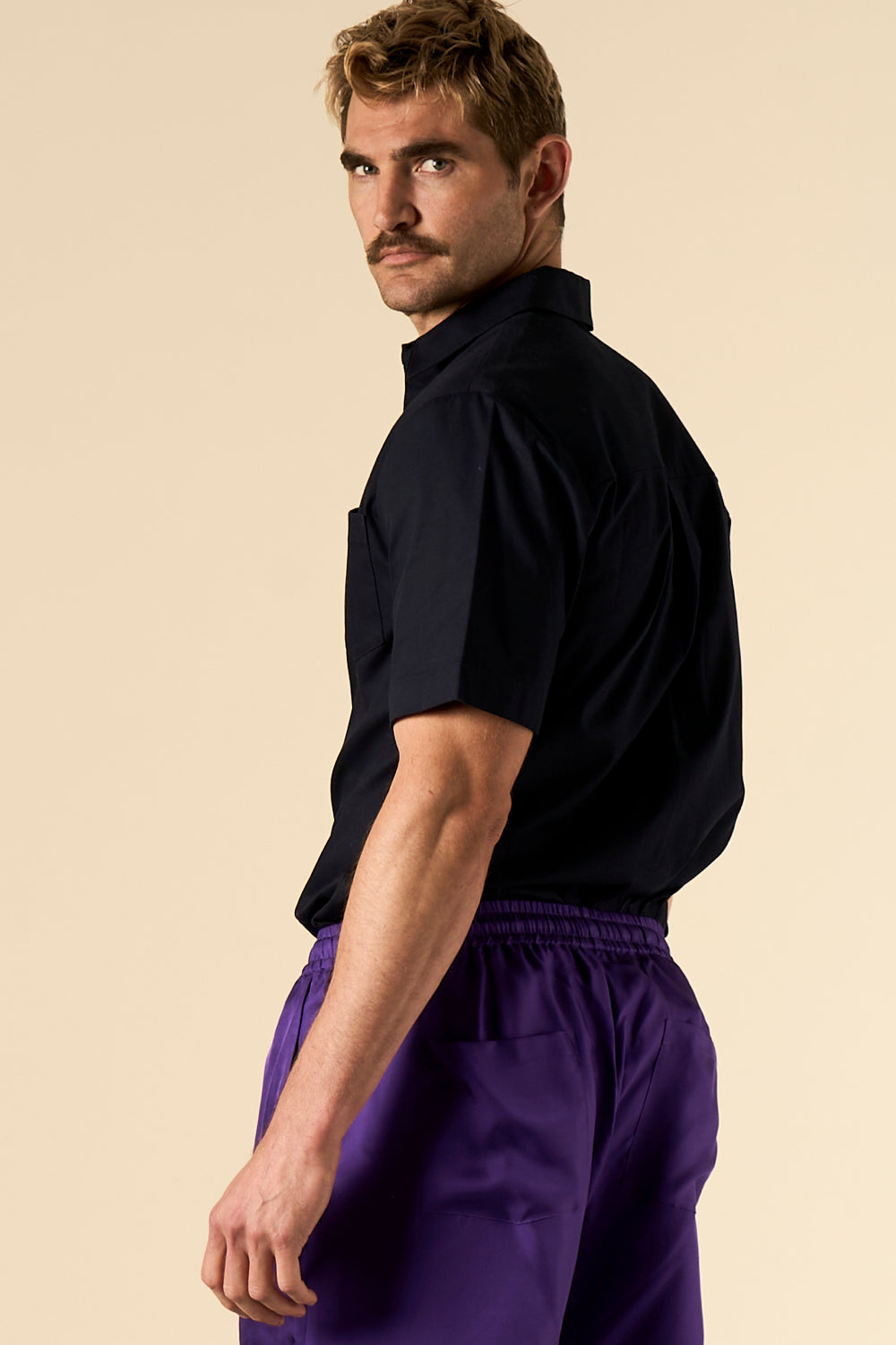 Boyfriend Cotton Shirt Ink 