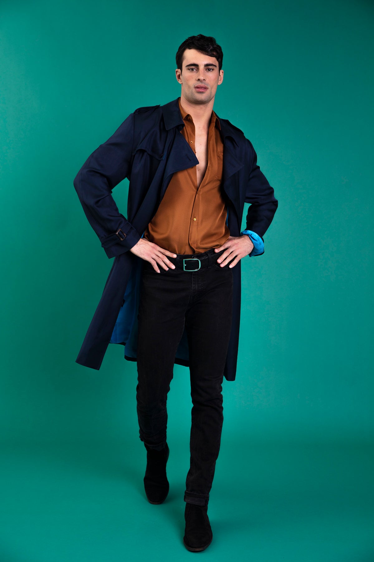 Mako Silk Trench Ink 