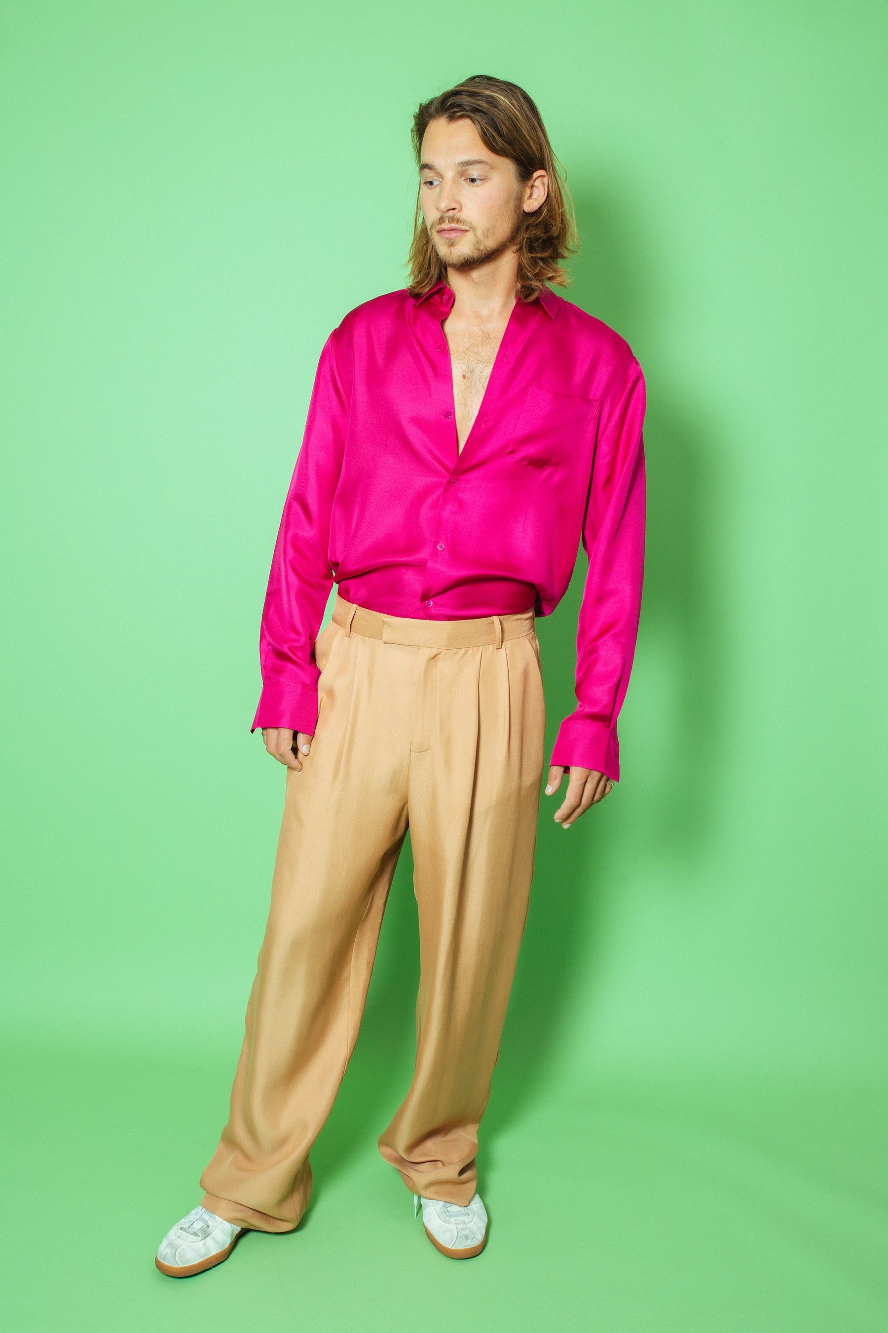 Salinas Silk Trouser Toffee 