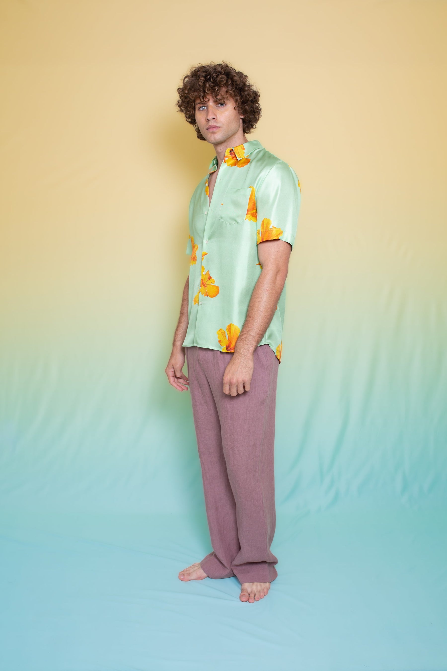 Salinas Linen Trouser Mink 