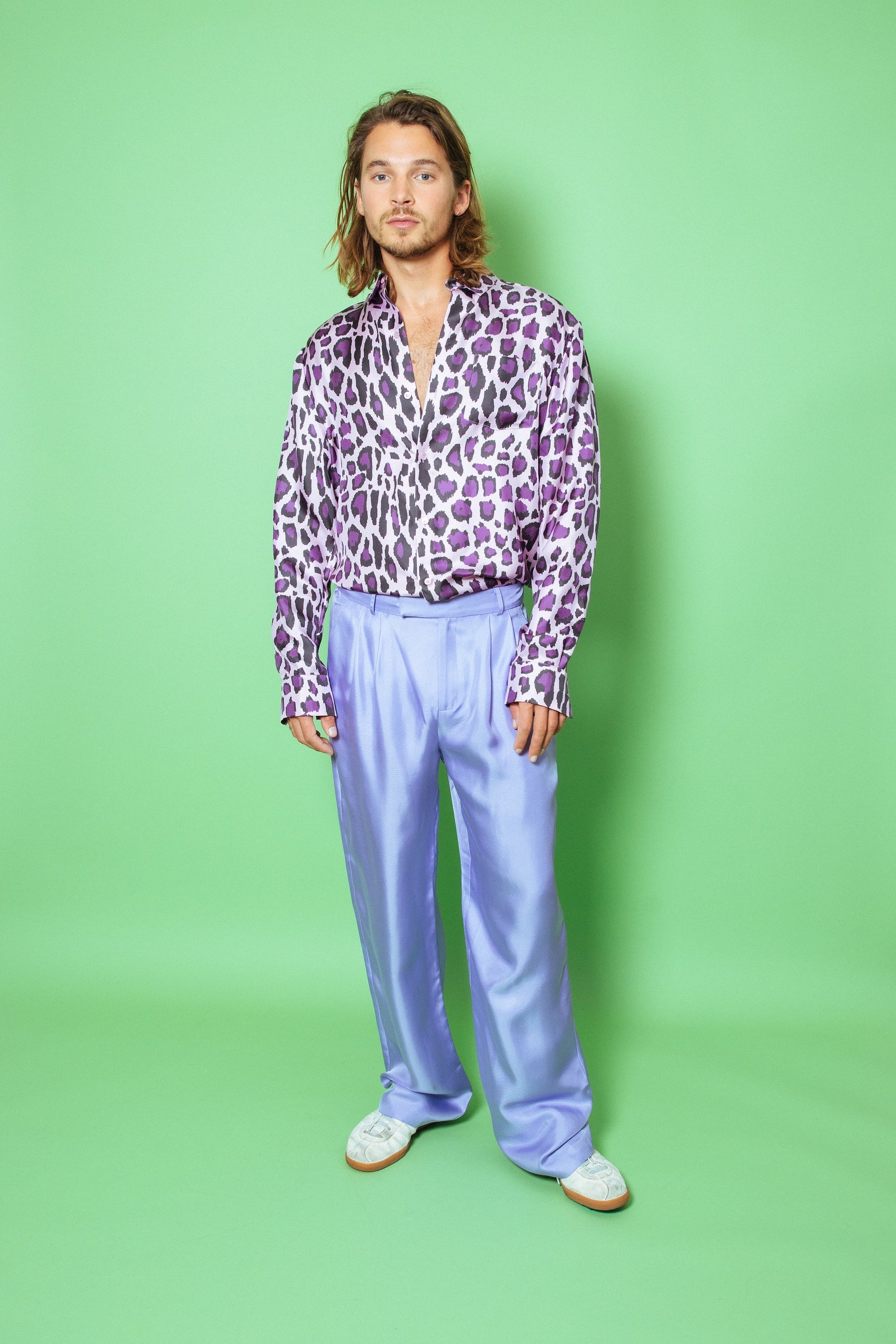 Salinas Silk Trouser Lilac 