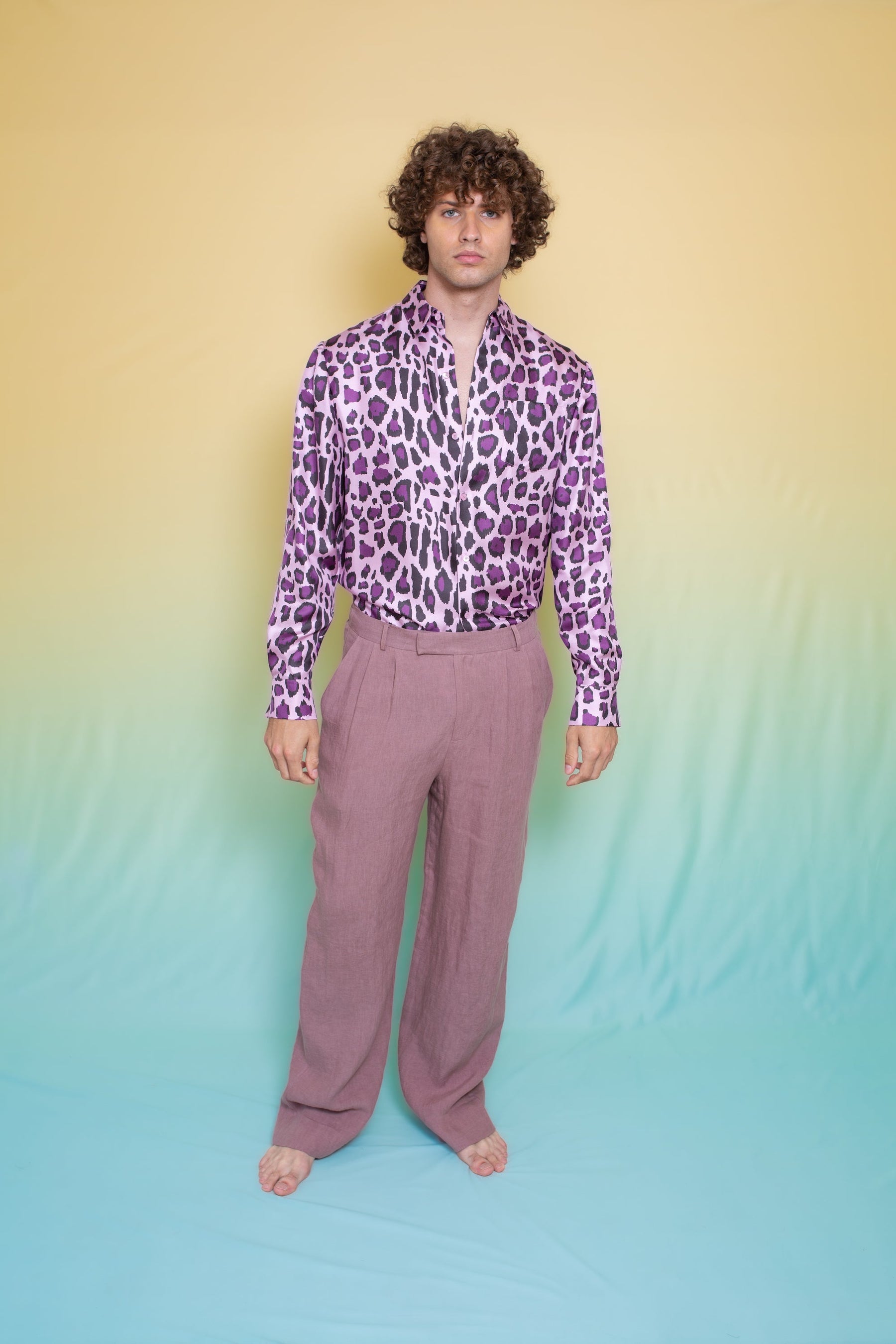 Salinas Linen Trouser Mink 