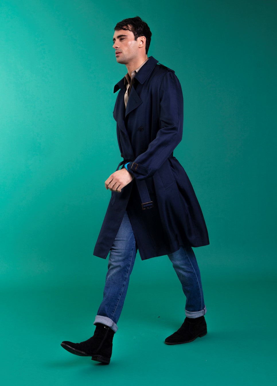 Mako Silk Trench Ink 