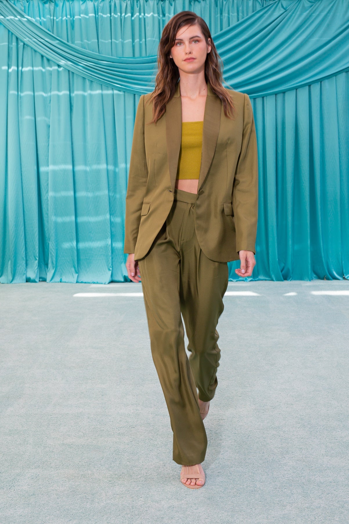 Salinas Silk Trouser Khaki 