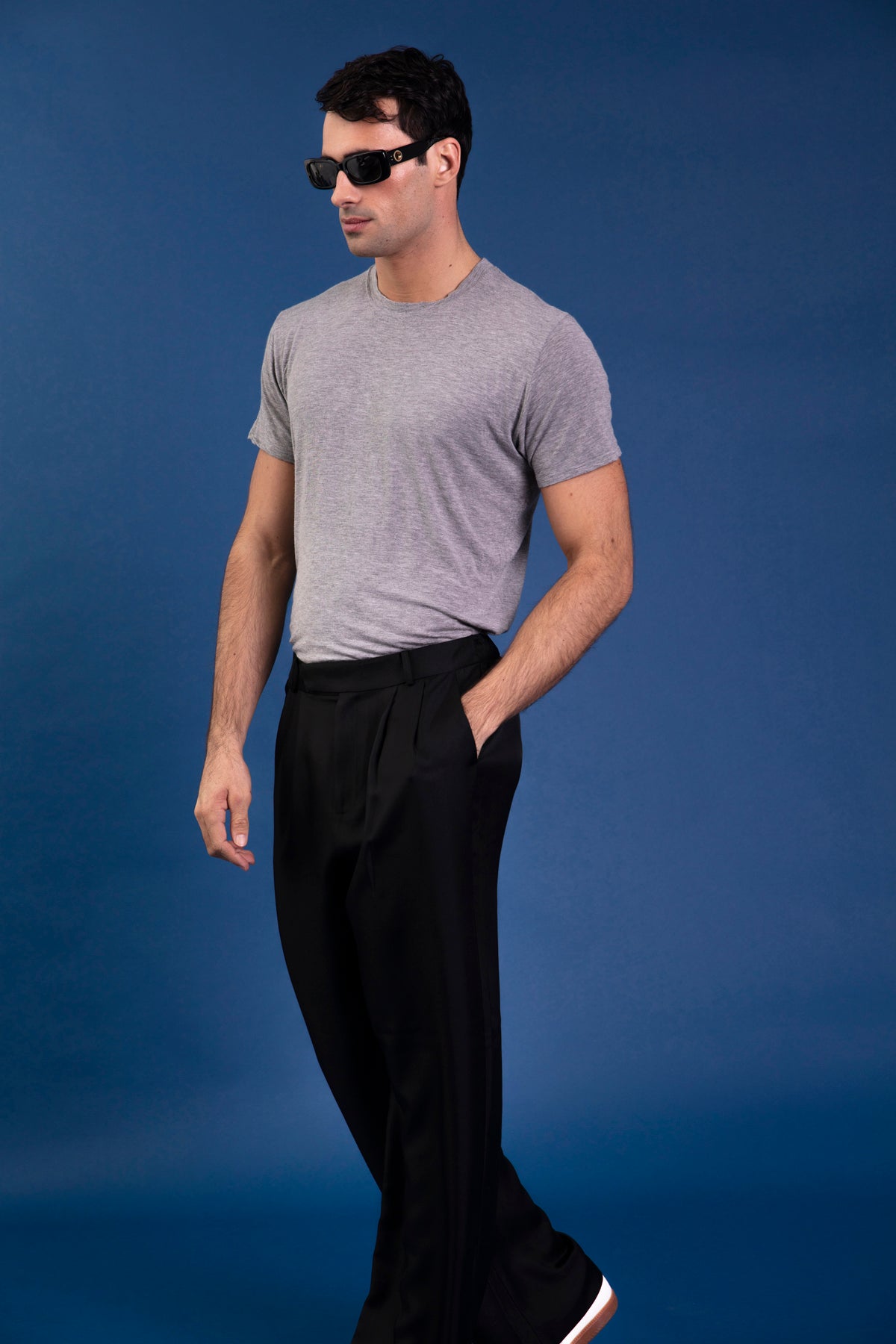 Salinas Silk Trouser Black 