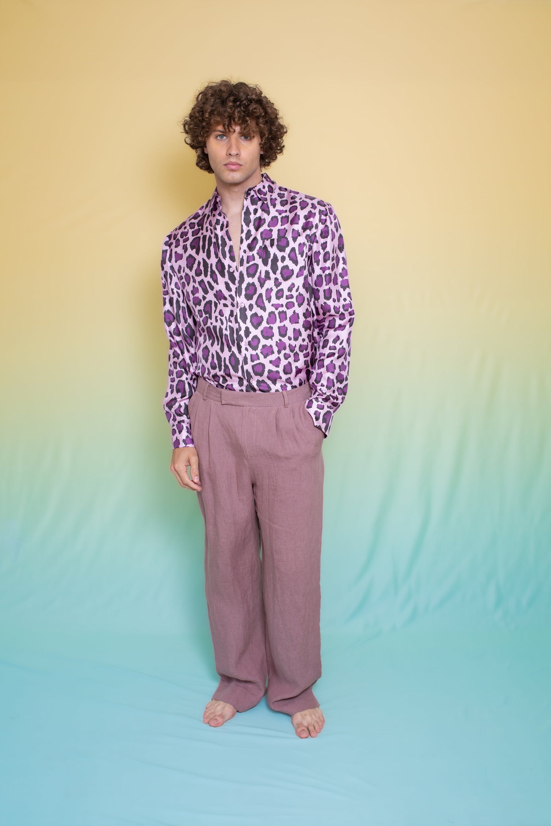 Salinas Linen Trouser Mink 