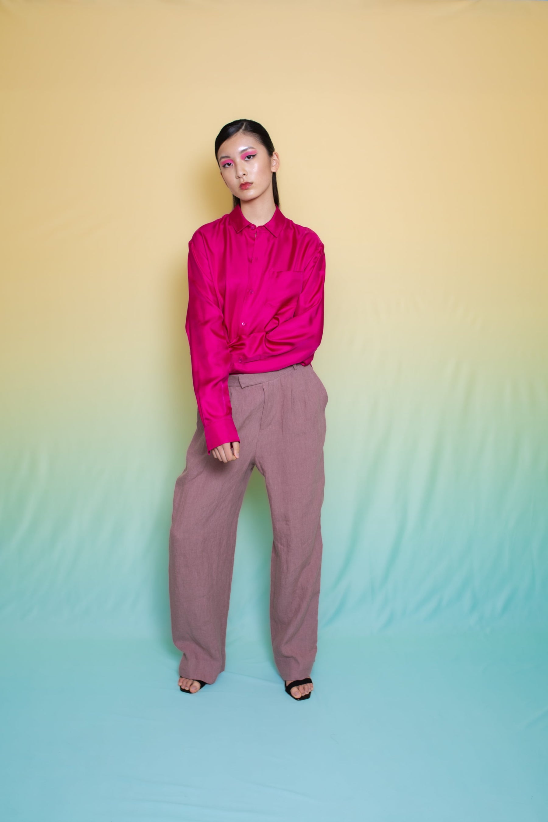 Salinas Linen Trouser Mink 