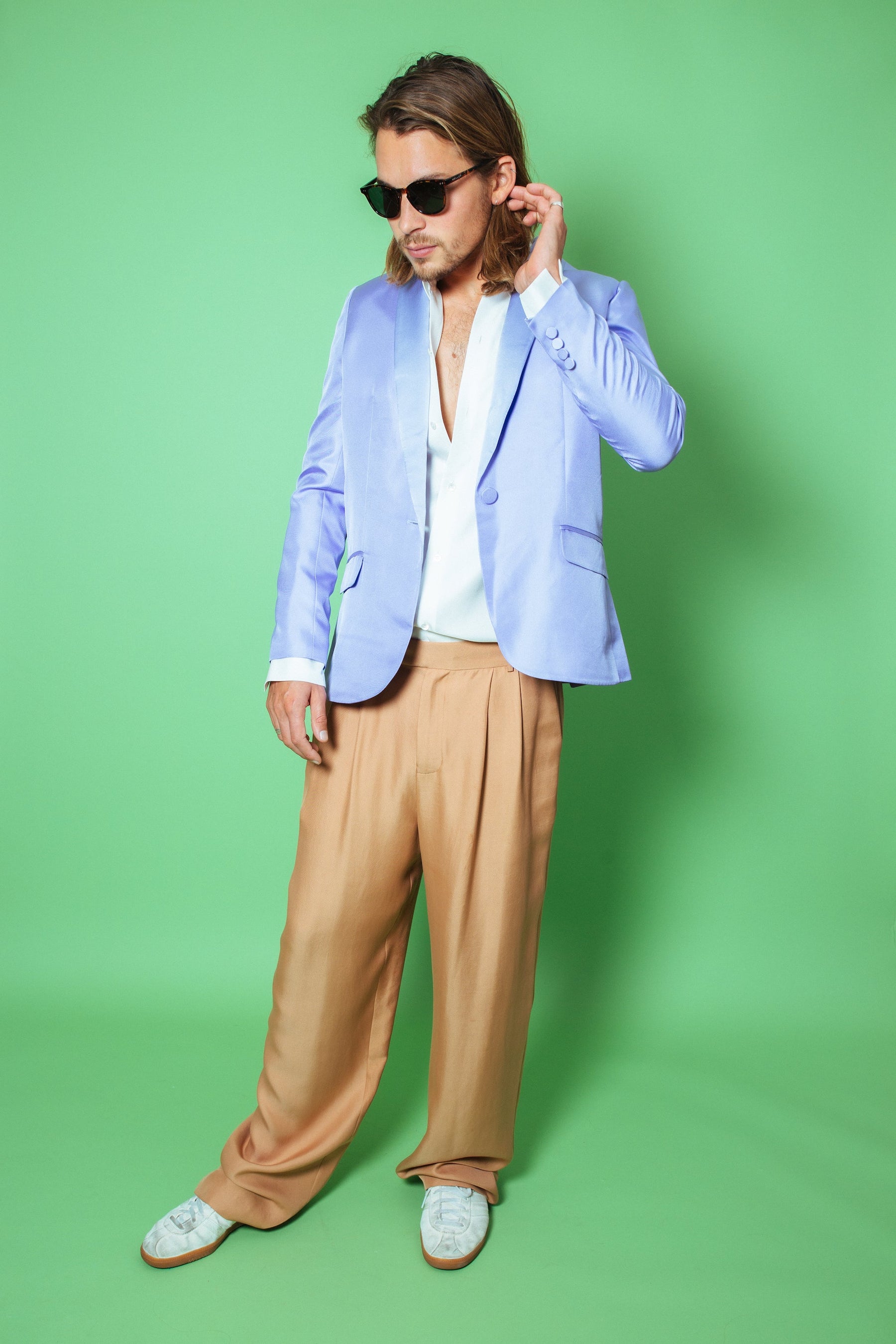 Salinas Silk Trouser Toffee 