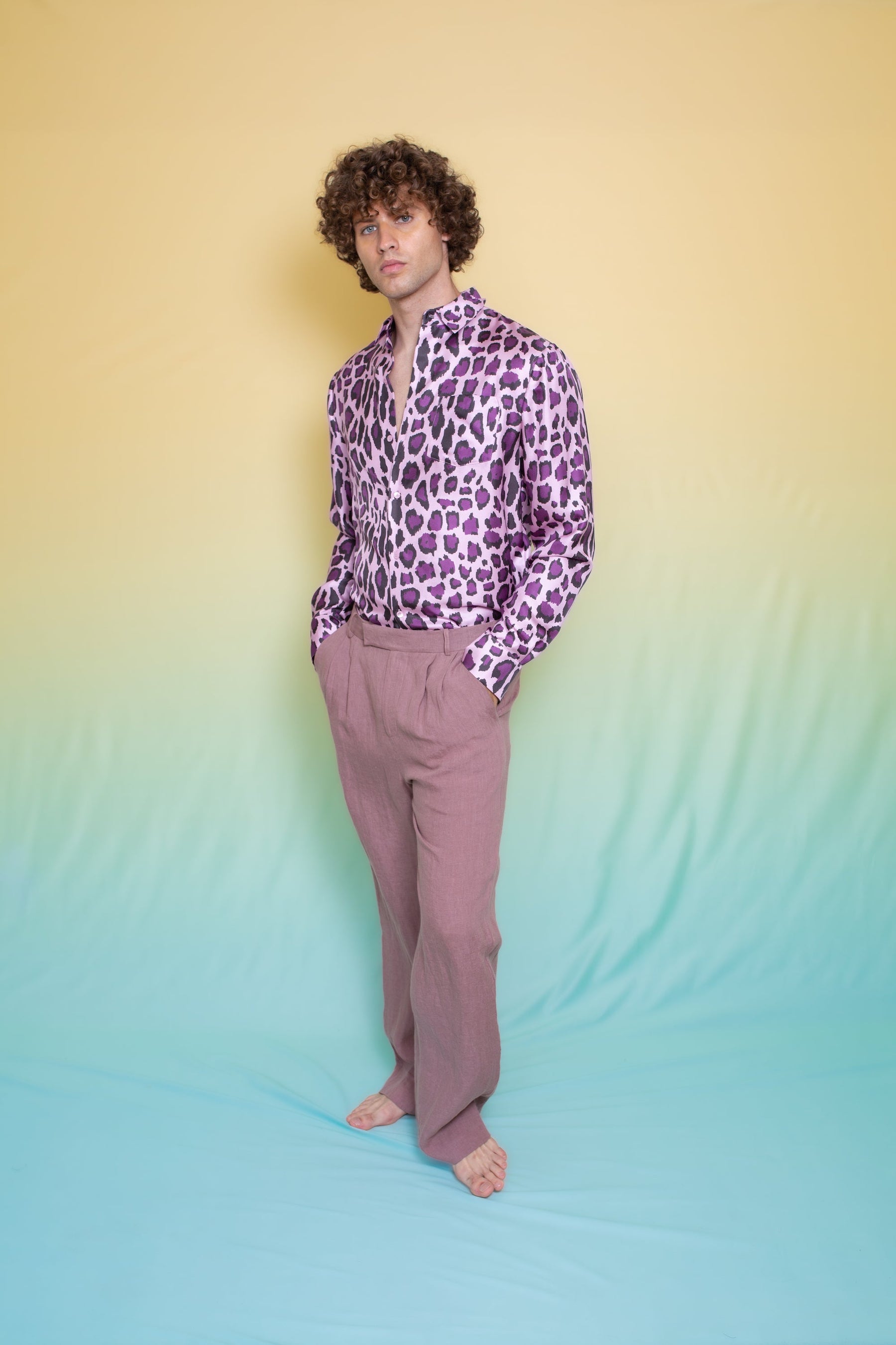 Salinas Linen Trouser Mink 