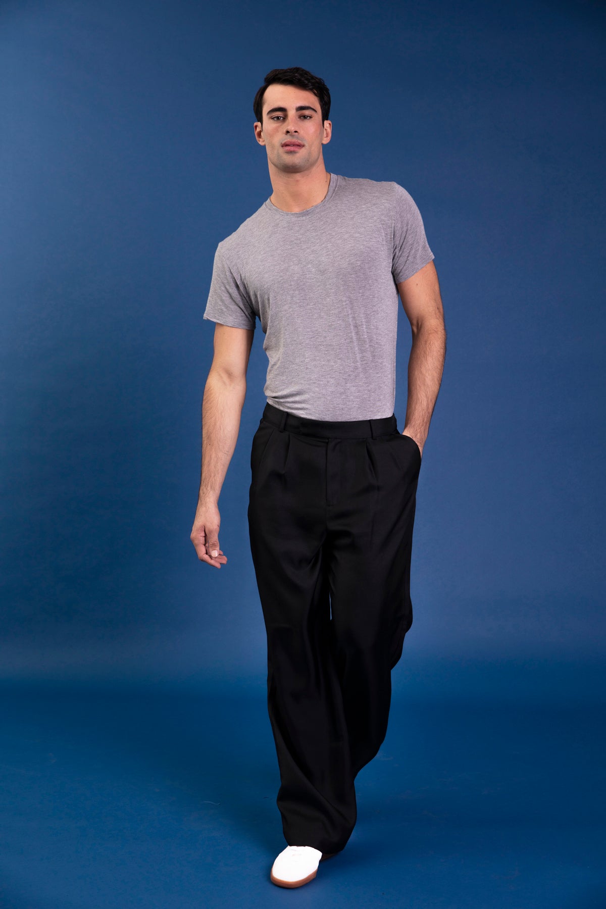 Salinas Silk Trouser Black 