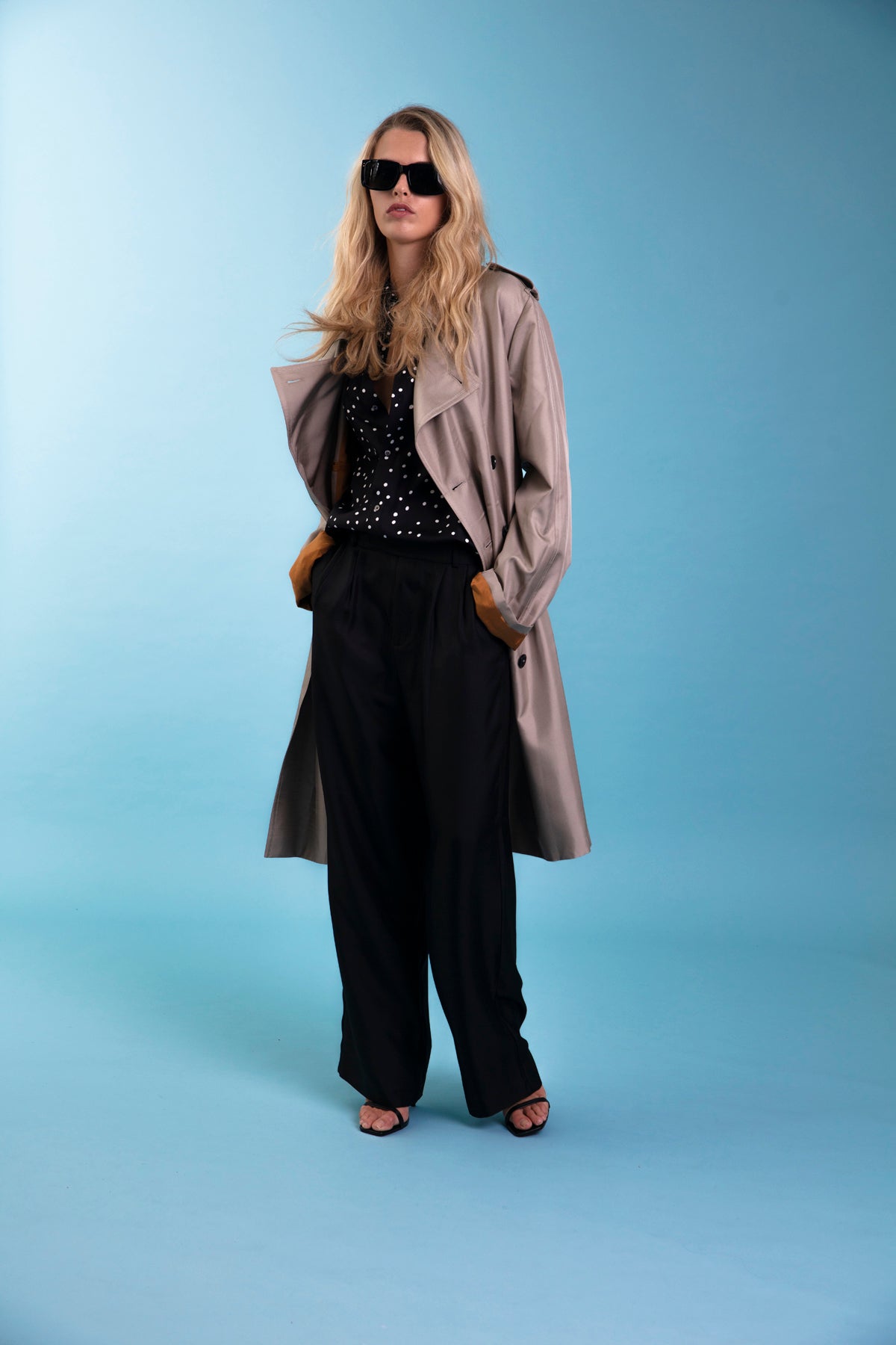 Salinas Silk Trouser Black 