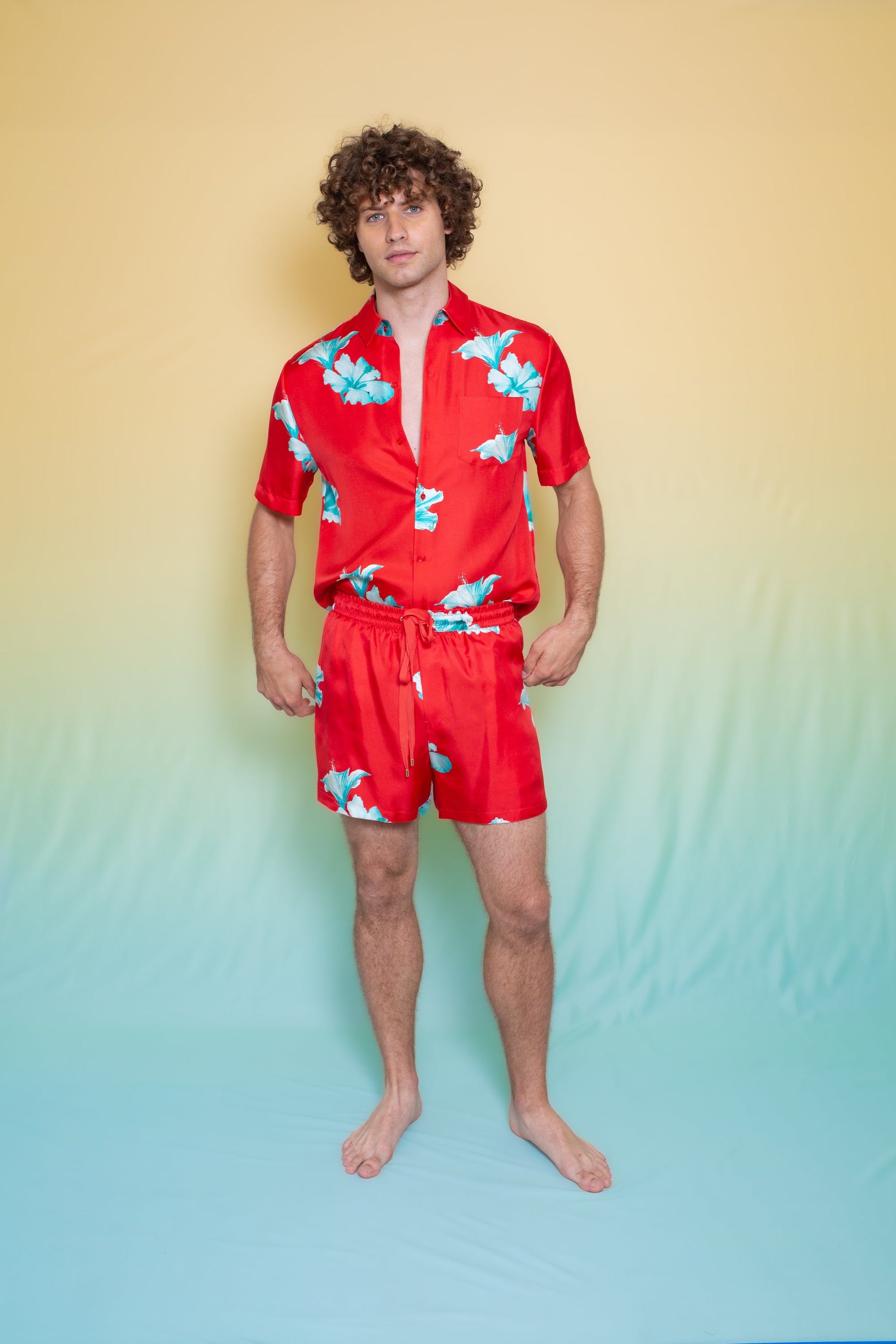 Boyfriend Silk Shirt Scarlett Hawaii 