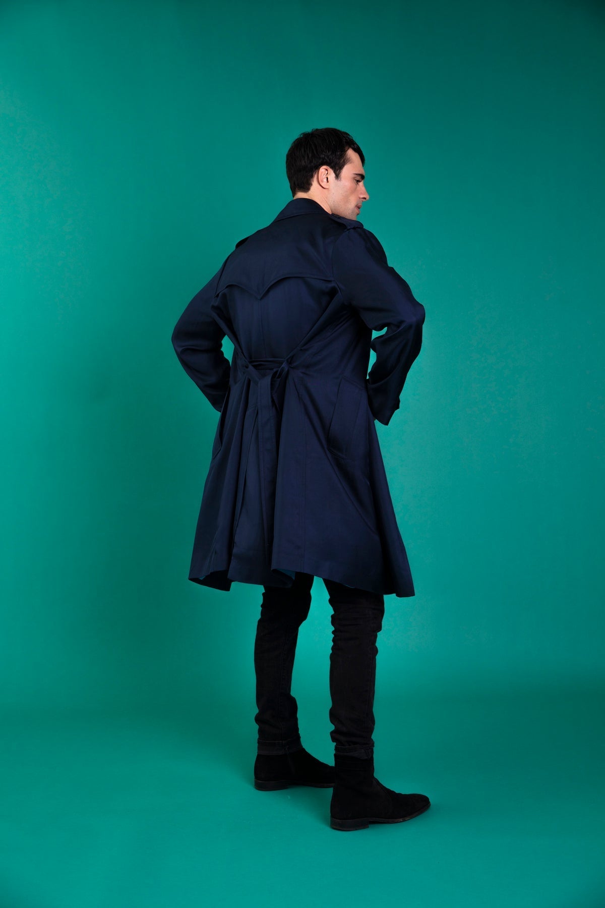 Mako Silk Trench Ink 