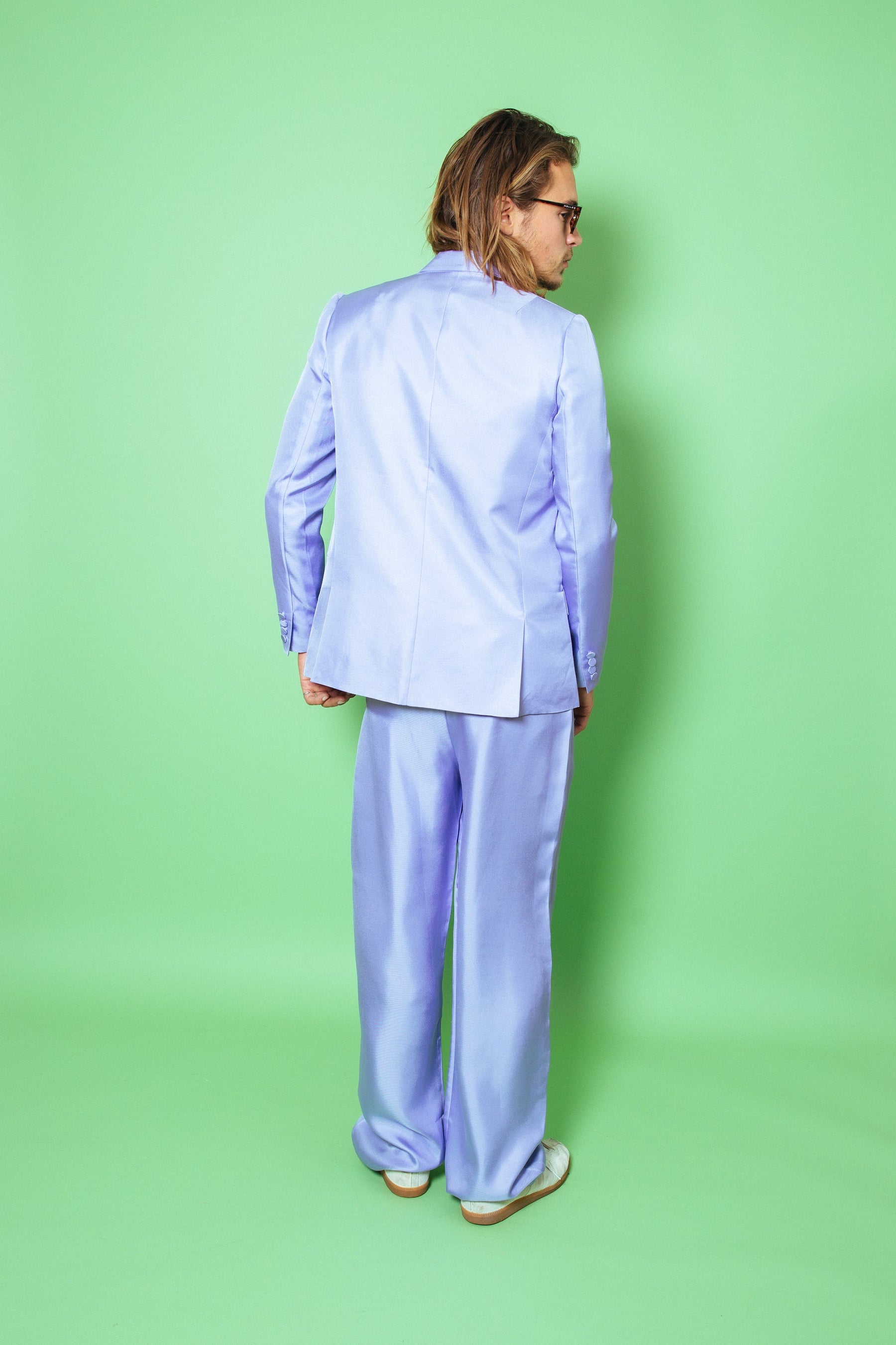 Salinas Silk Tux Jacket Lilac 