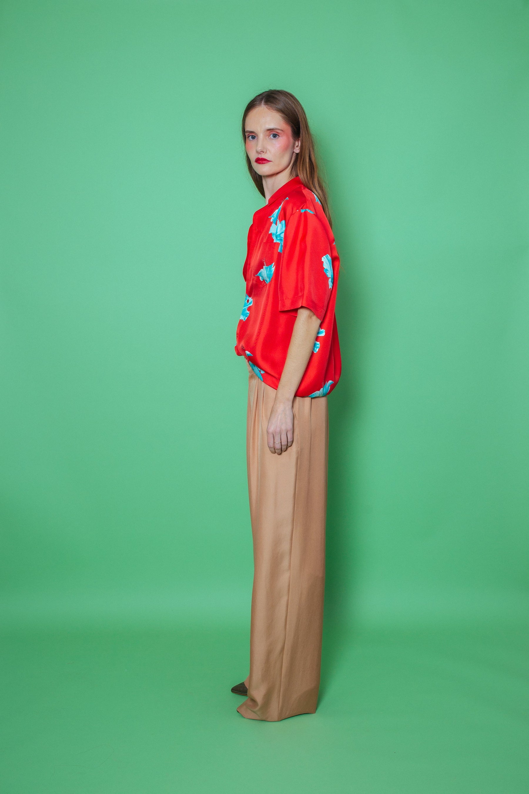 Salinas Silk Trouser Toffee 