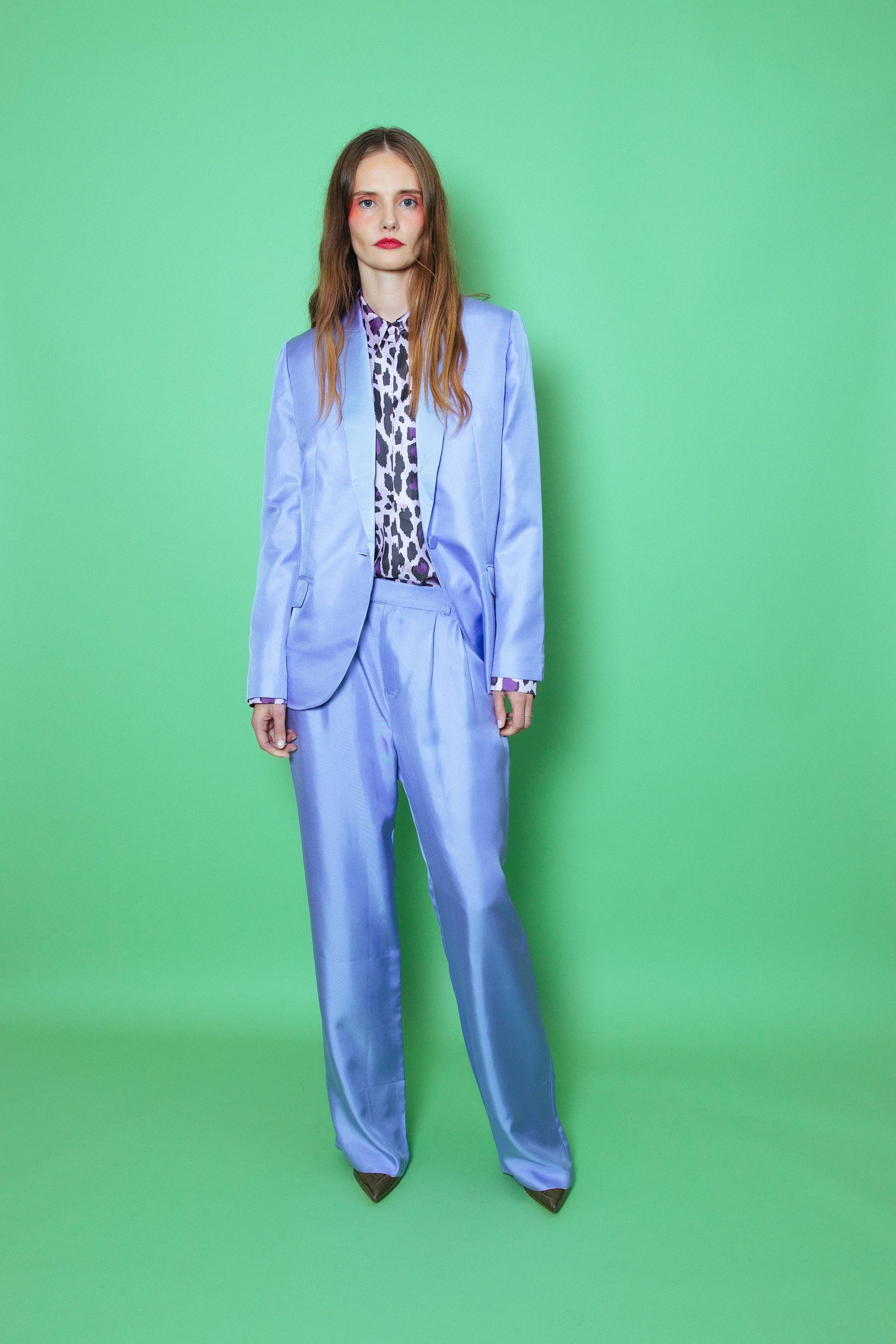 Salinas Silk Trouser Lilac 