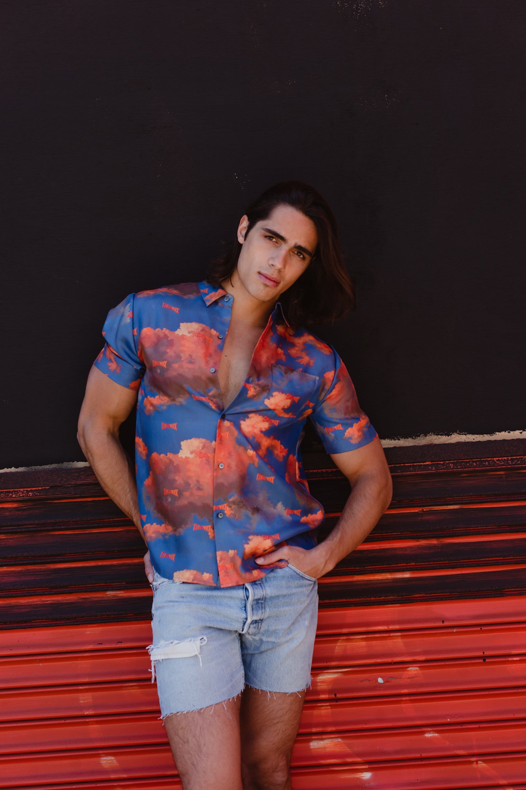 Boyfriend Silk Shirt Wayne White NO