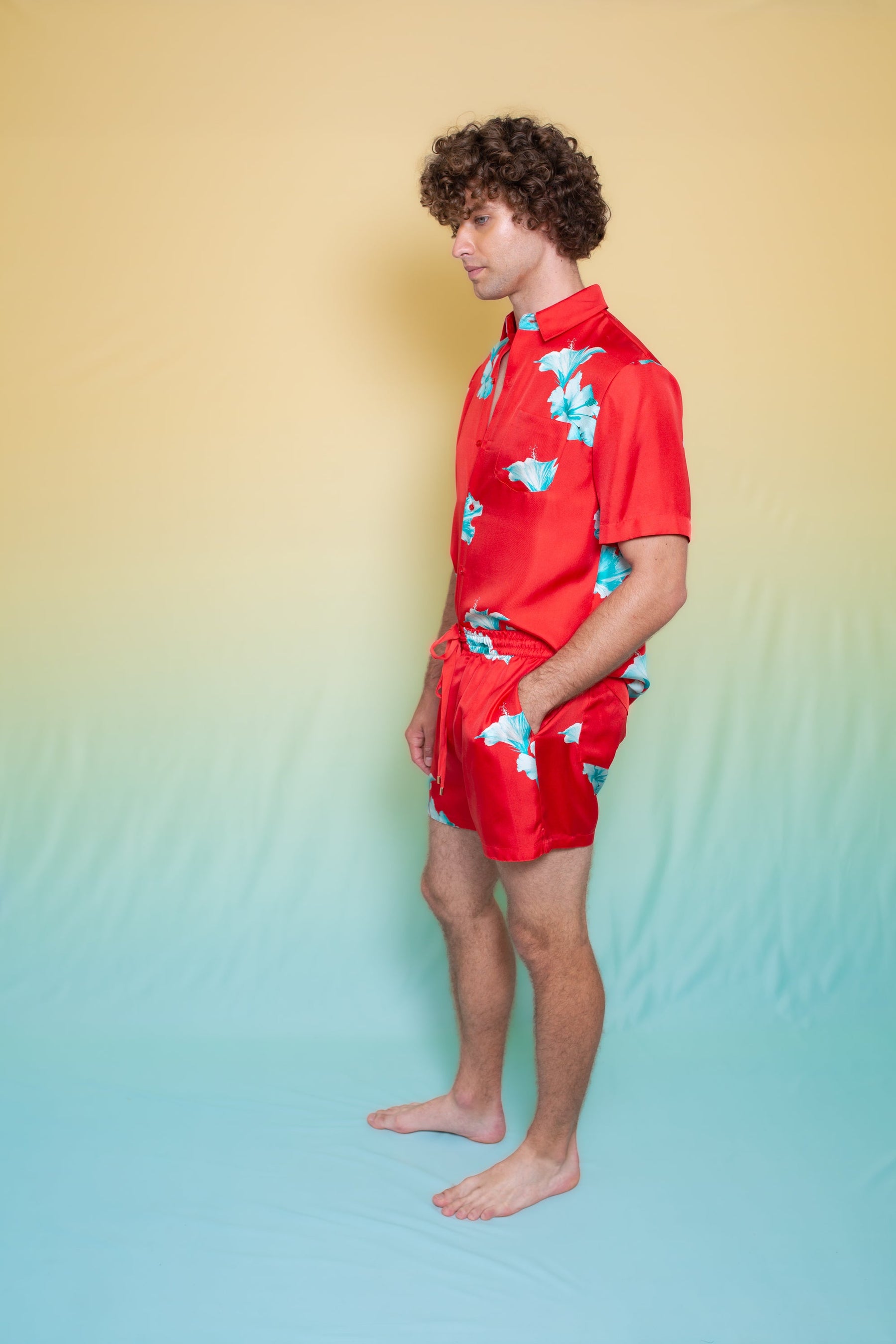 Boyfriend Silk Shirt Scarlett Hawaii 