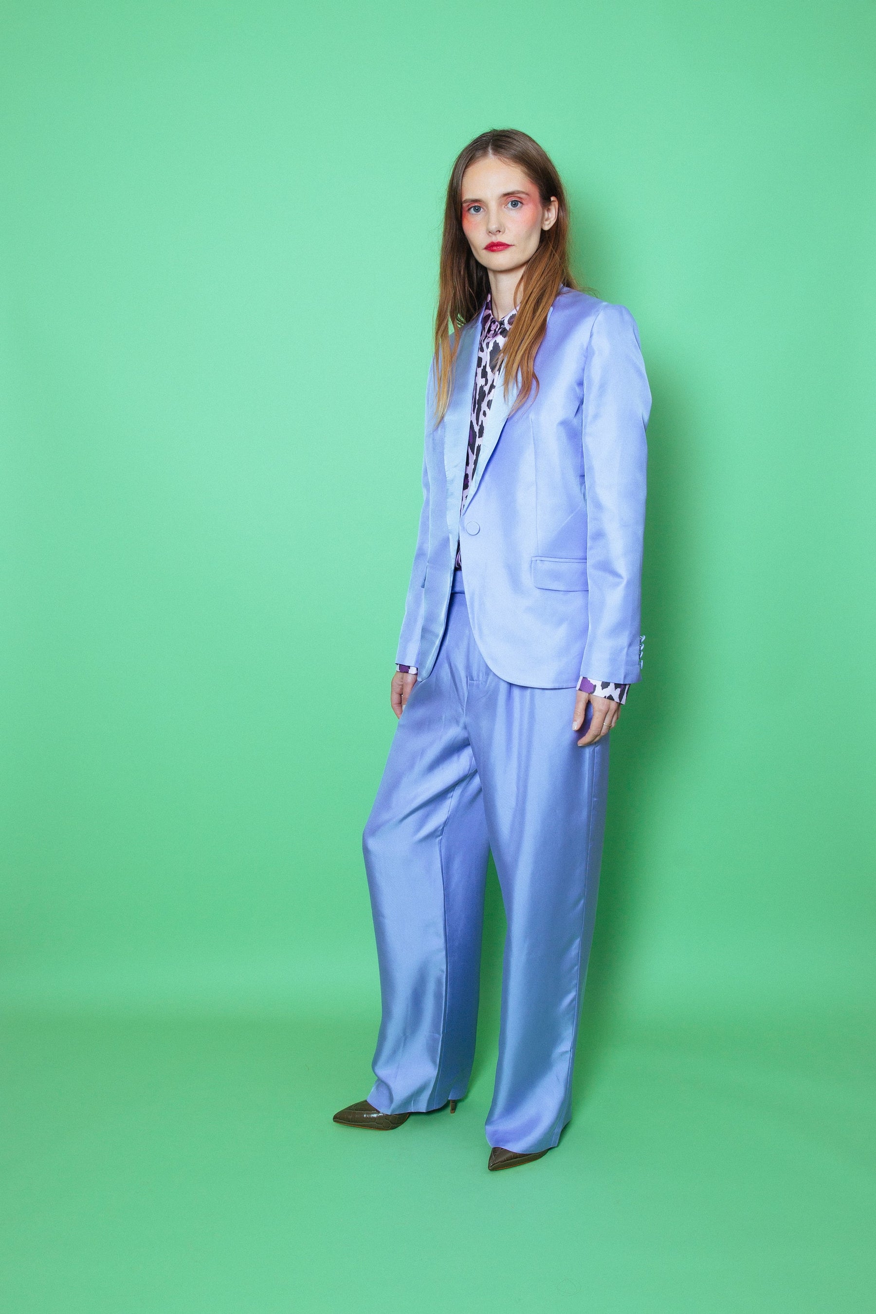 Salinas Silk Trouser Lilac 