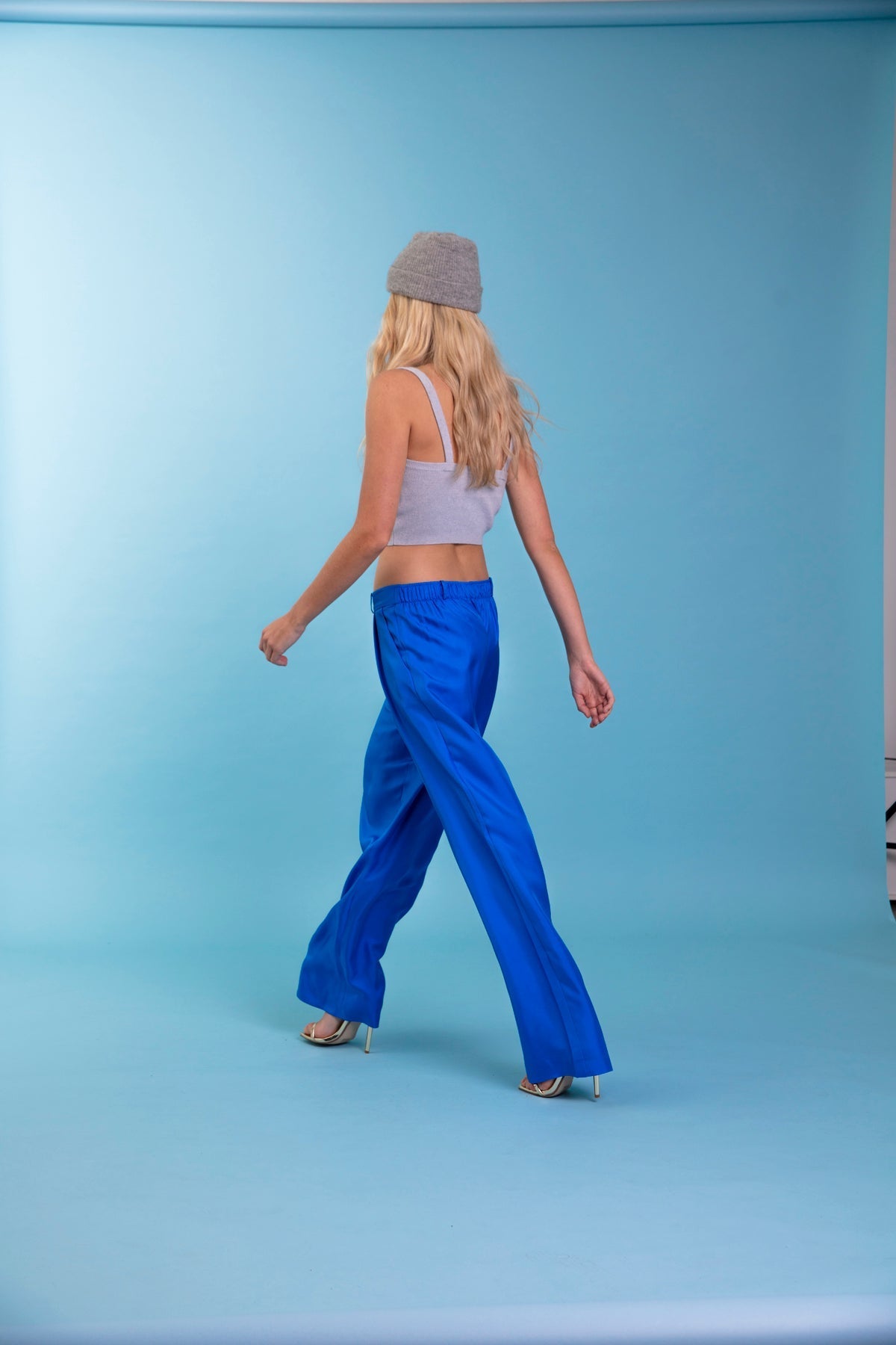 Salinas Silk Trouser Electric Blue 