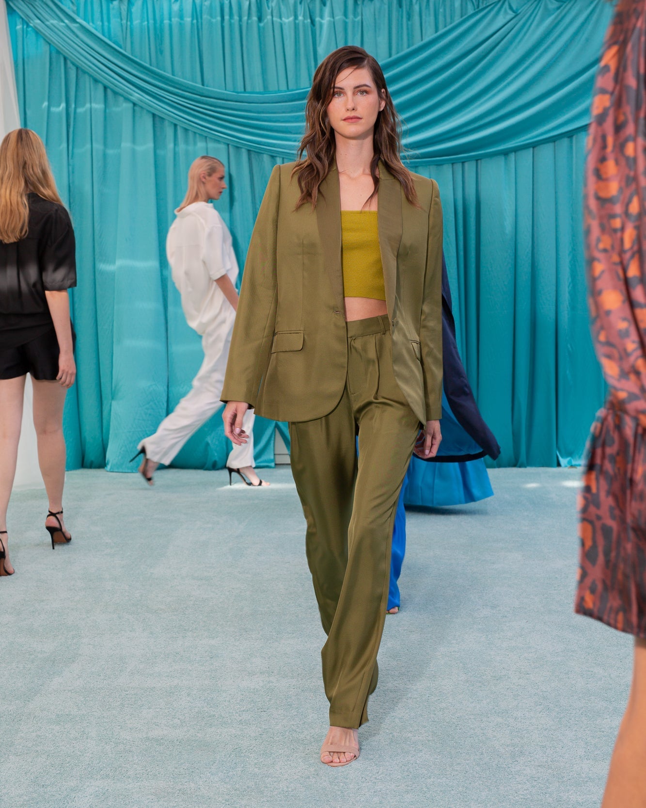 Salinas Silk Trouser Khaki 