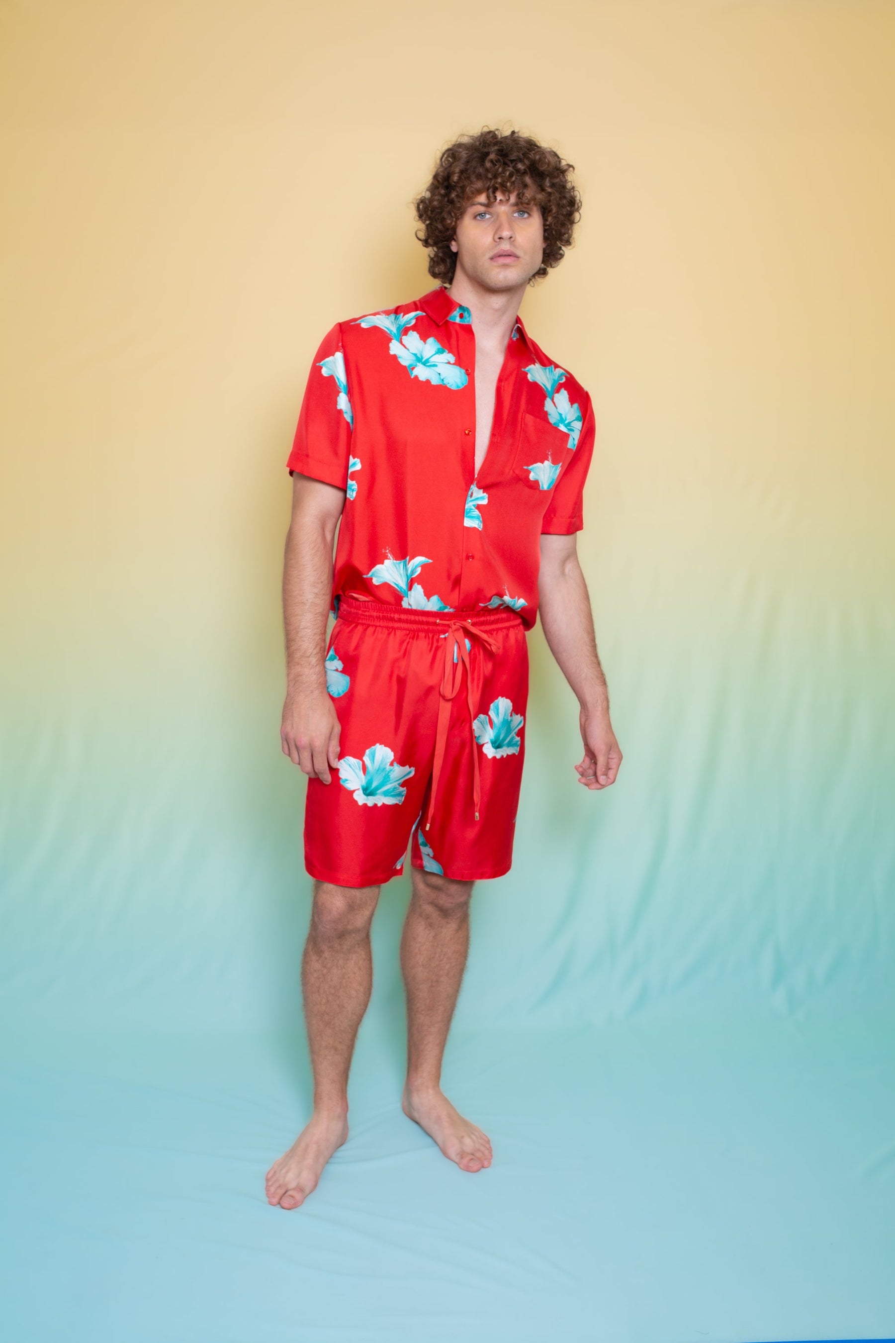 Boyfriend Silk Shirt Scarlett Hawaii 