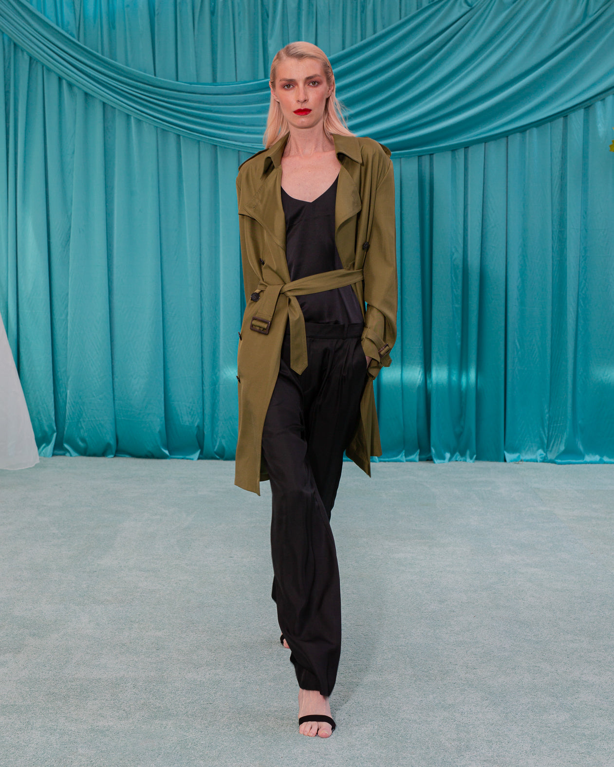 Salinas Silk Trouser Black 