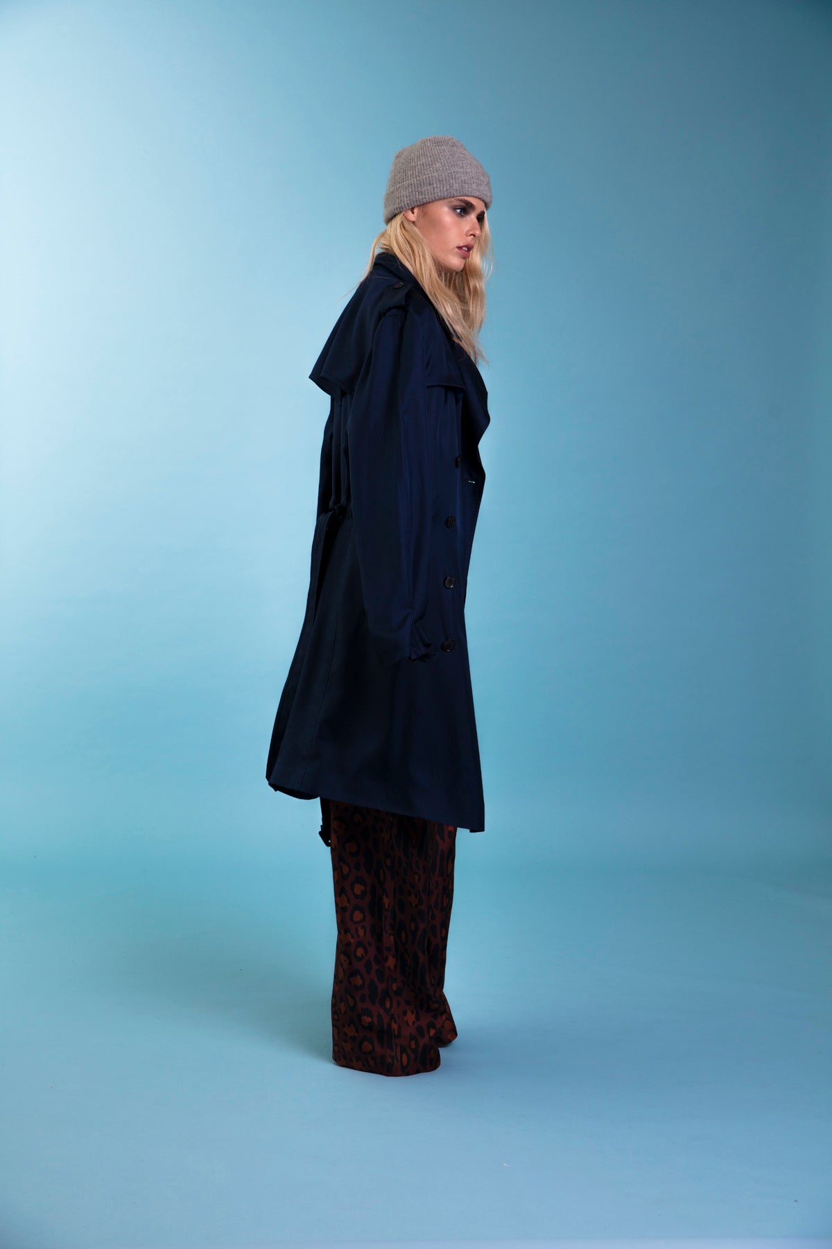 Salinas Silk Trouser Chocolate Jaguar 