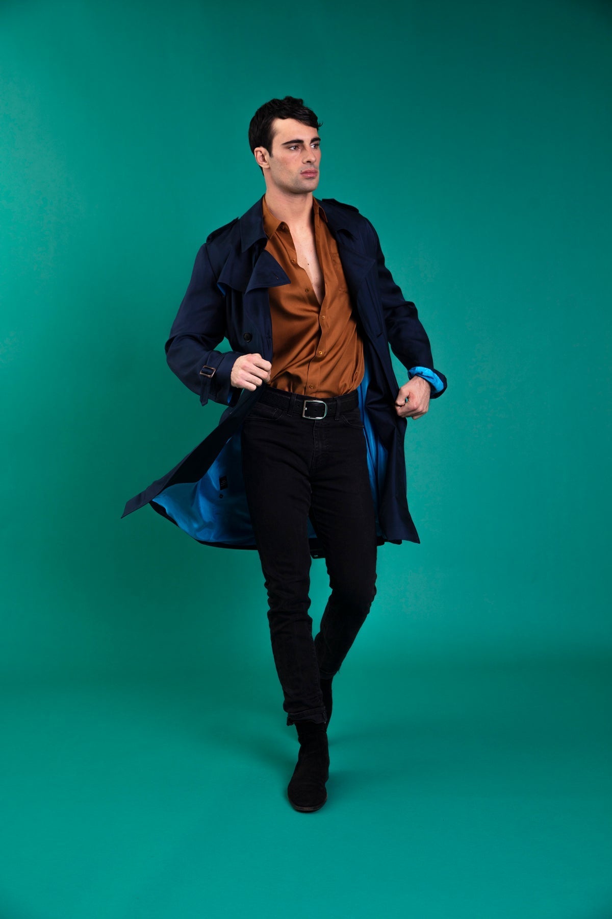 Mako Silk Trench Ink 