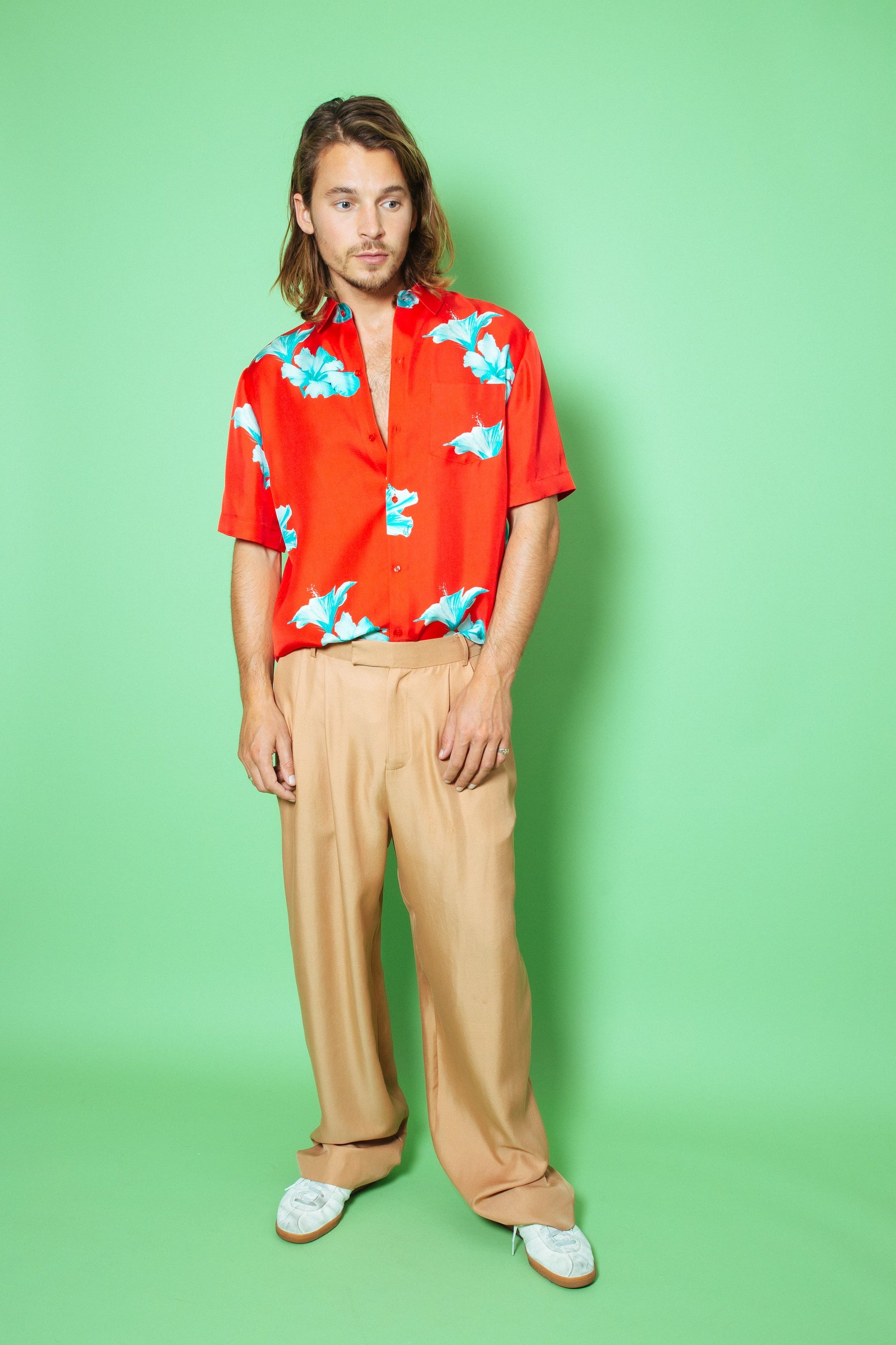 Salinas Silk Trouser Toffee 