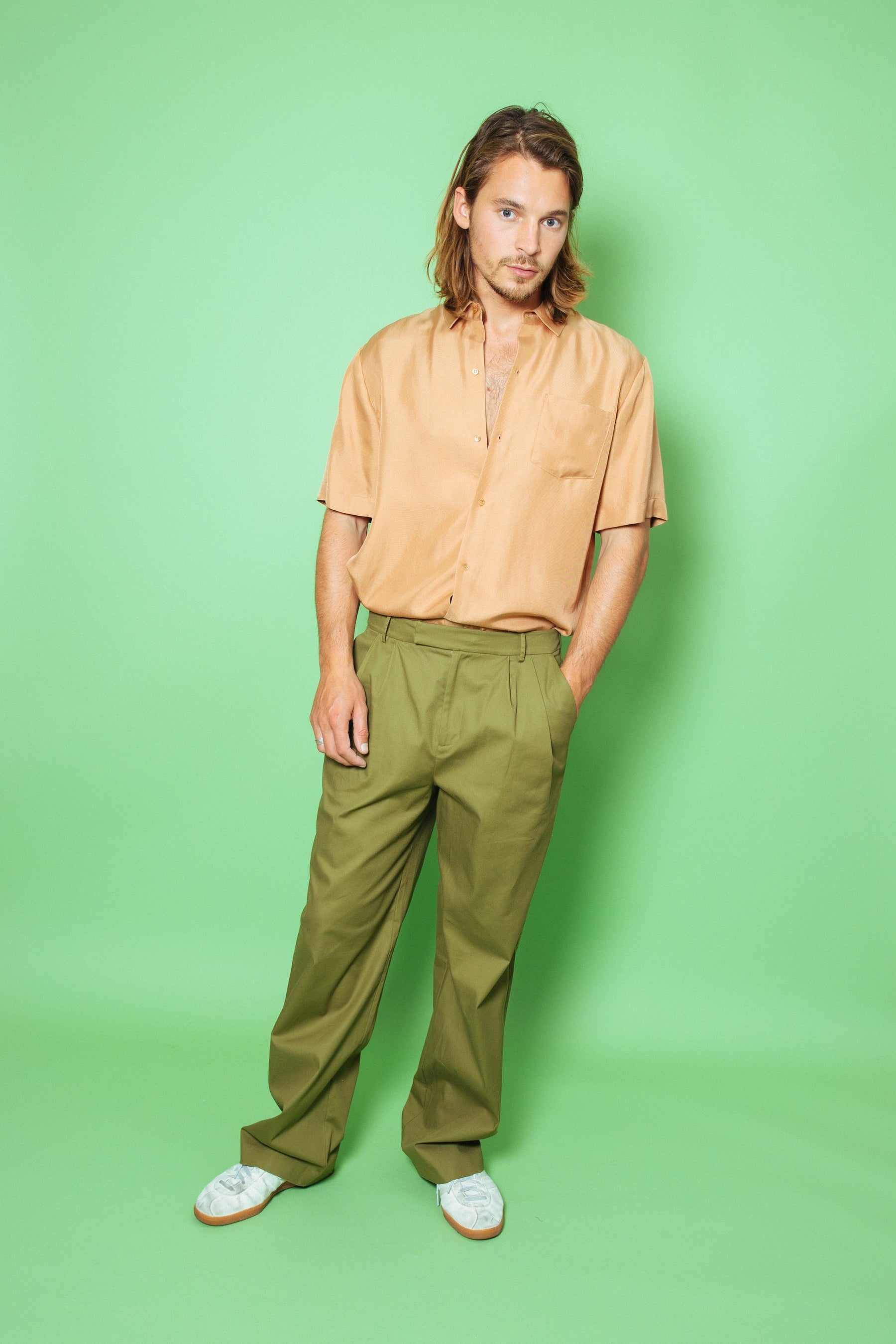 Salinas Cotton Trouser Khaki 