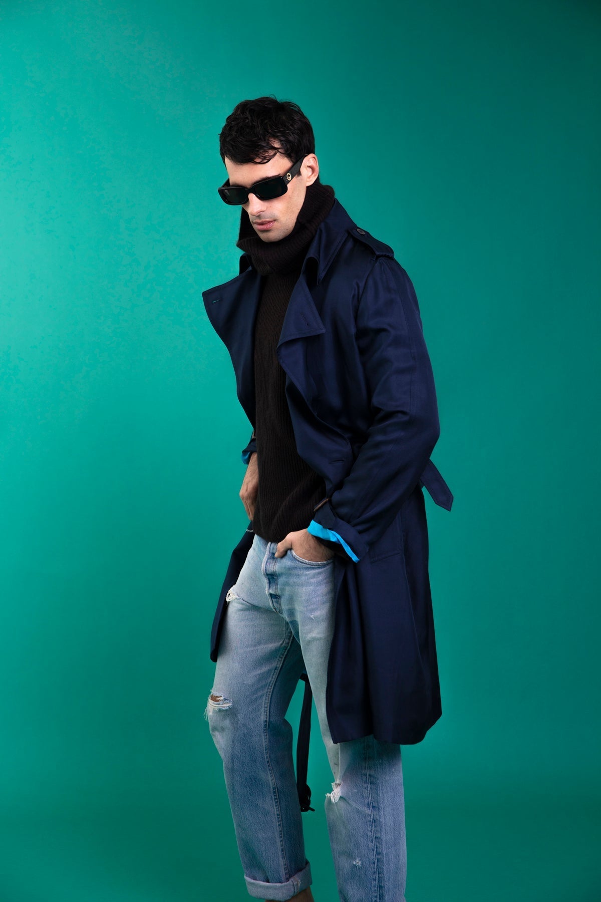 Mako Silk Trench Ink 