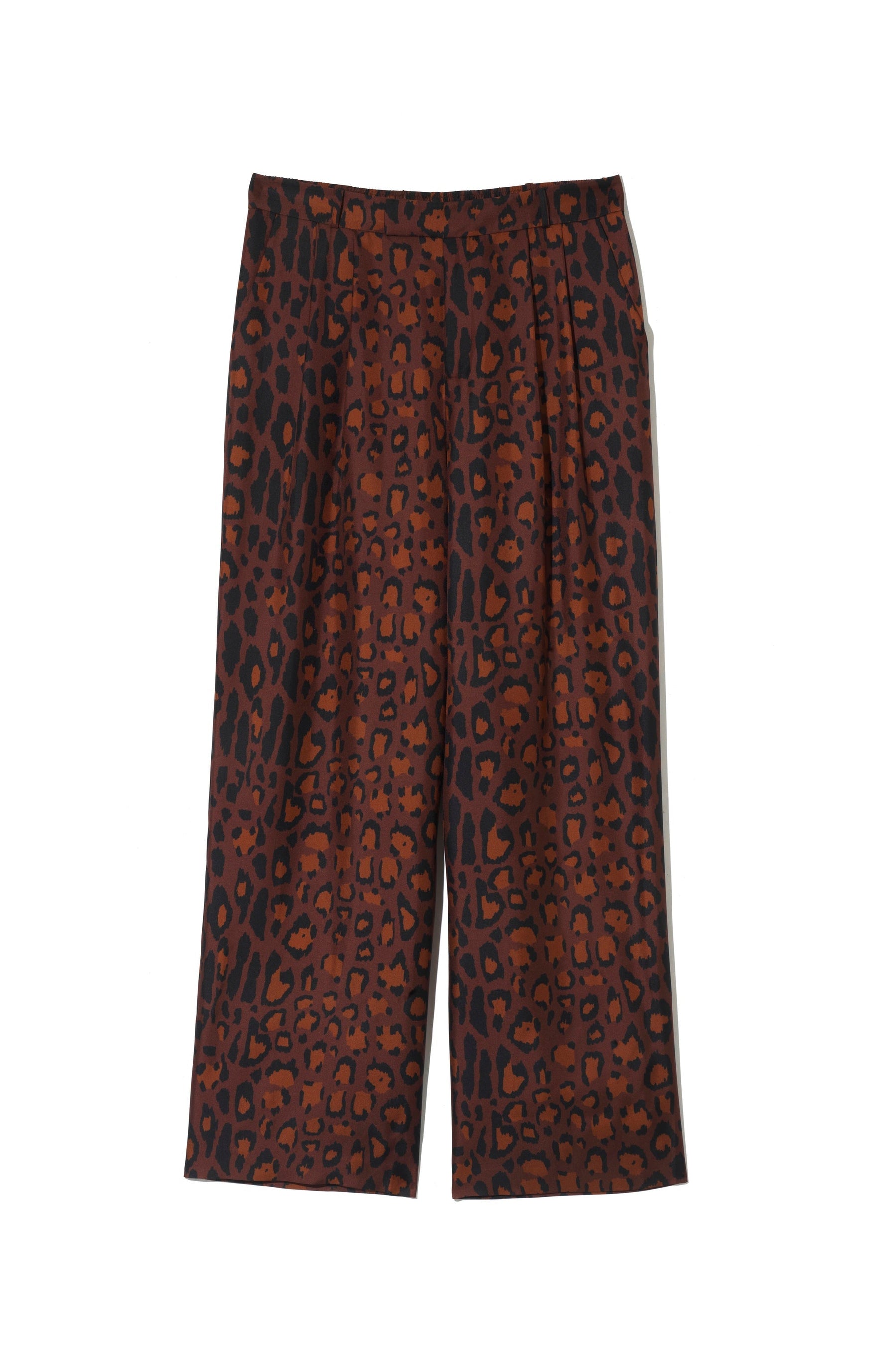 Salinas Silk Trouser Chocolate Jaguar 