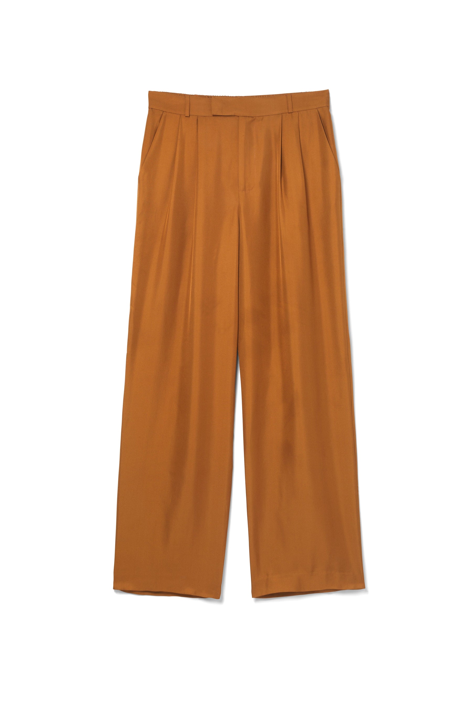 Salinas Silk Trouser Caramel 