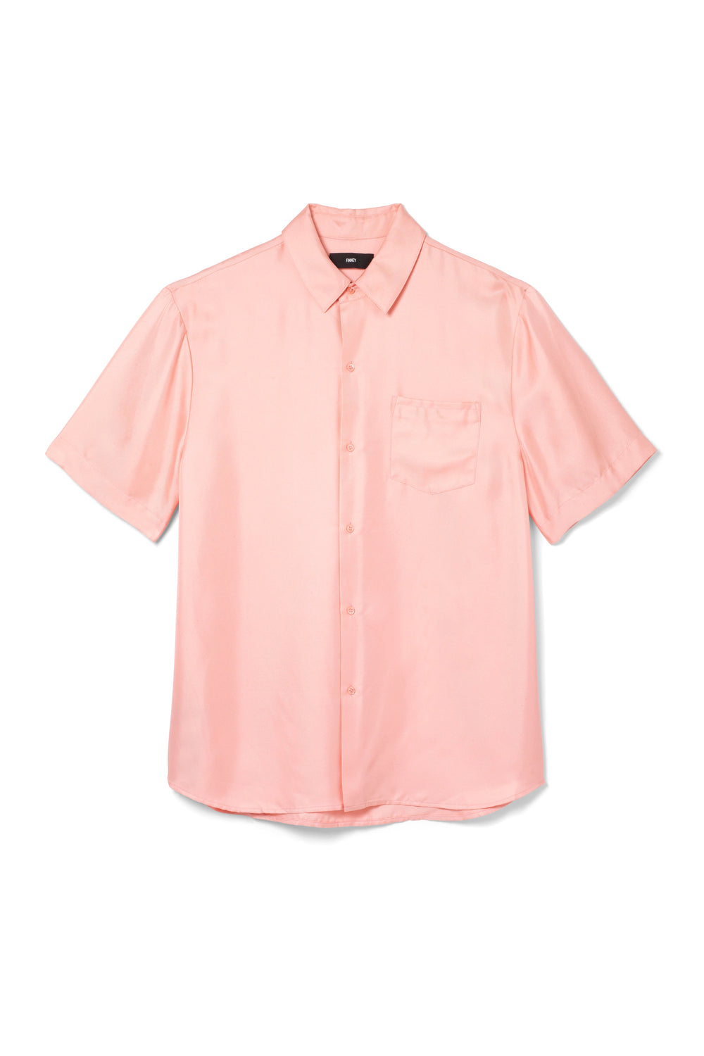 Boyfriend Silk Shirt Pink