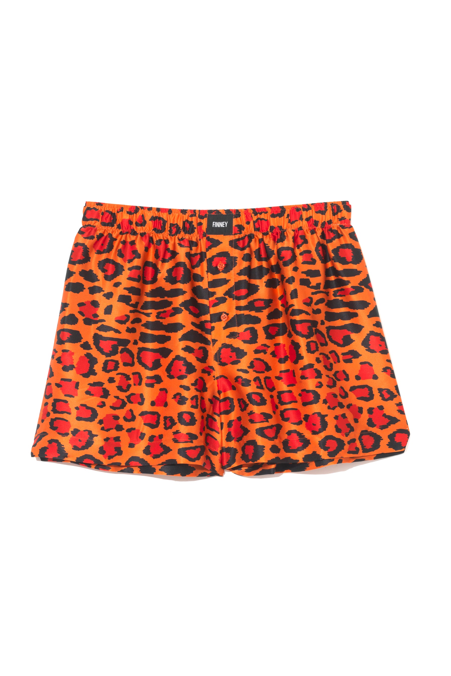 Le Weekend Silk Boxer Red Jaguar 